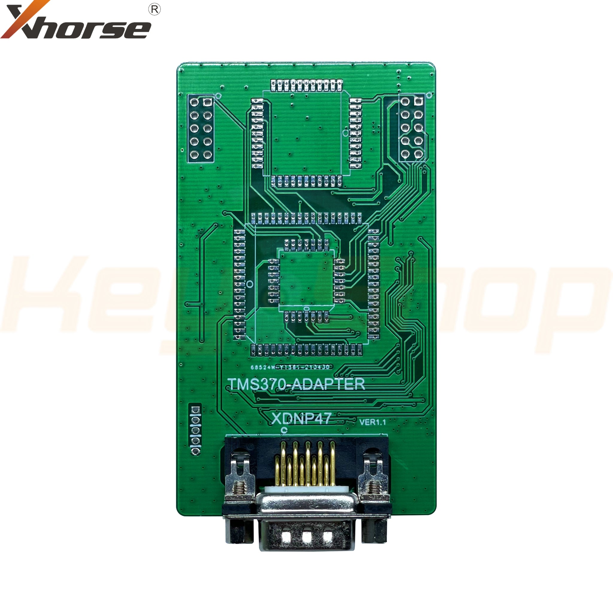 מתאם Xhorse לקריאת צ'יפים TMS370 (PLCC28 / PLCC44 / PLCC68) מיניפרוג / קיטול פלוס - XDNP47