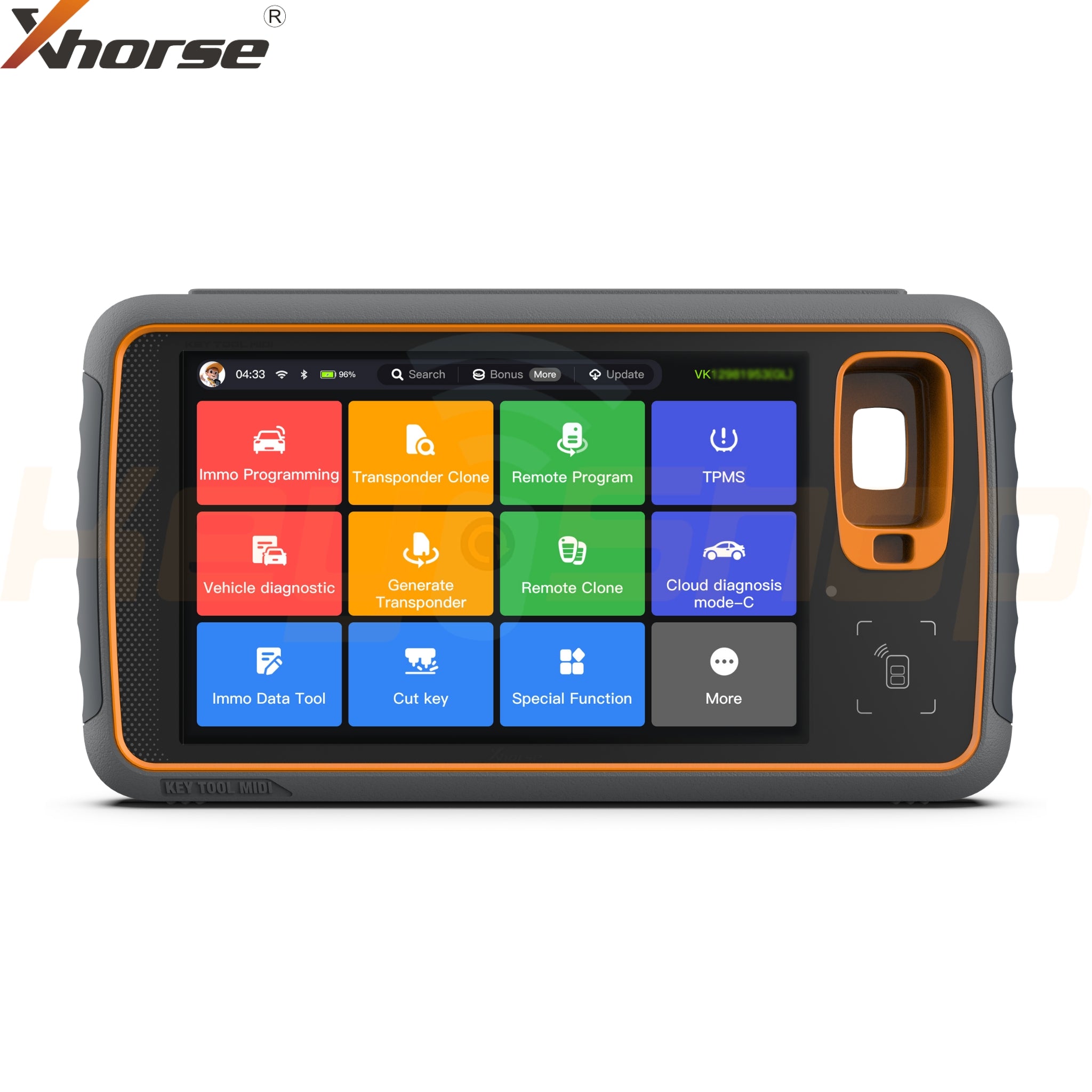 Xhorse VVDI Key Tool MIDI Advanced קיטול מידי: מקודד מפתחות עם BMW / VAG משודרגים עם אפשרויות הרחבה - XDKMD0EN