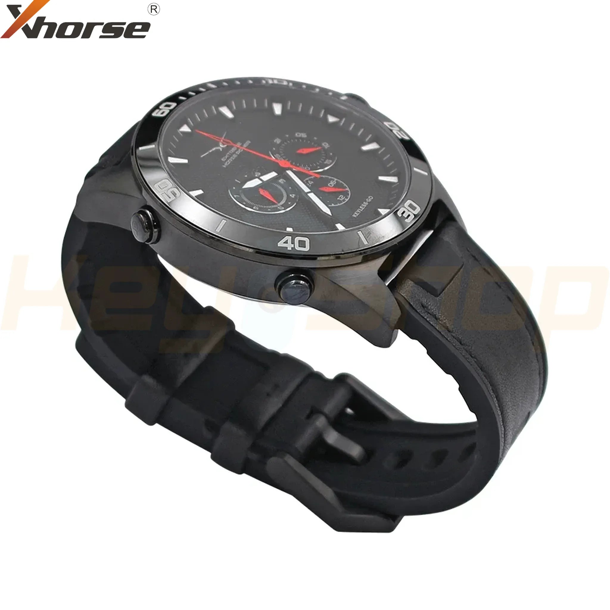 מפתח חכם שעון אוניברסלי אקסהורס-סטייל | 4-לחצנים | XSWK02 | VVDI (שחור)