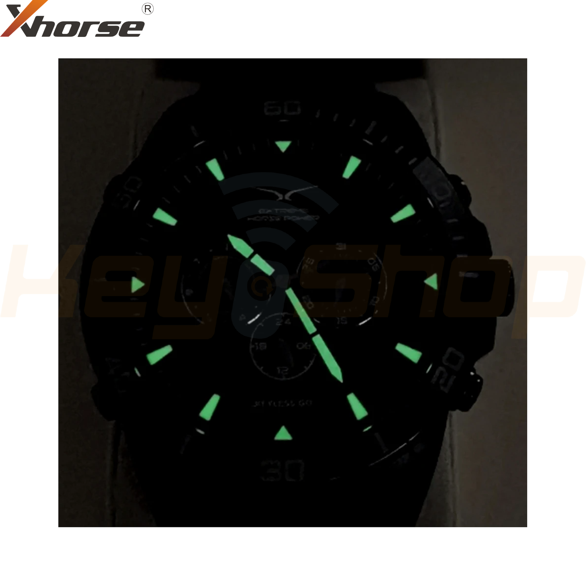 מפתח חכם שעון אוניברסלי אקסהורס-סטייל | 4-לחצנים | XSWK05 | VVDI (כחול)