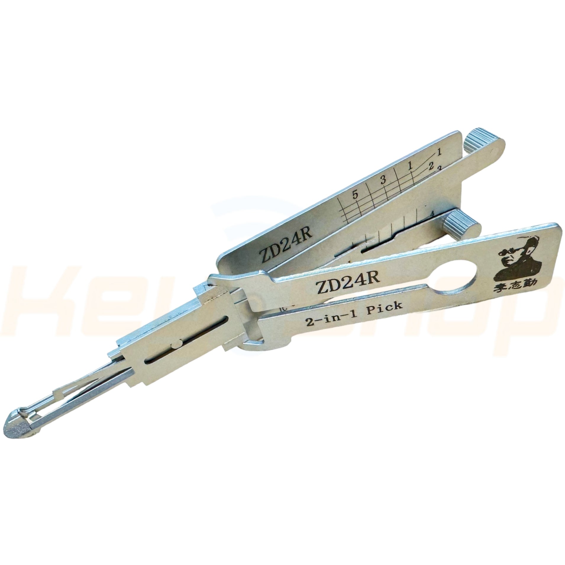 לישי מקורי- Original Lishi- ZD24R אופנוע פיאג'ו, הונדה, סוזוקי, טריומף, ימאהה, קיי.טי.אם