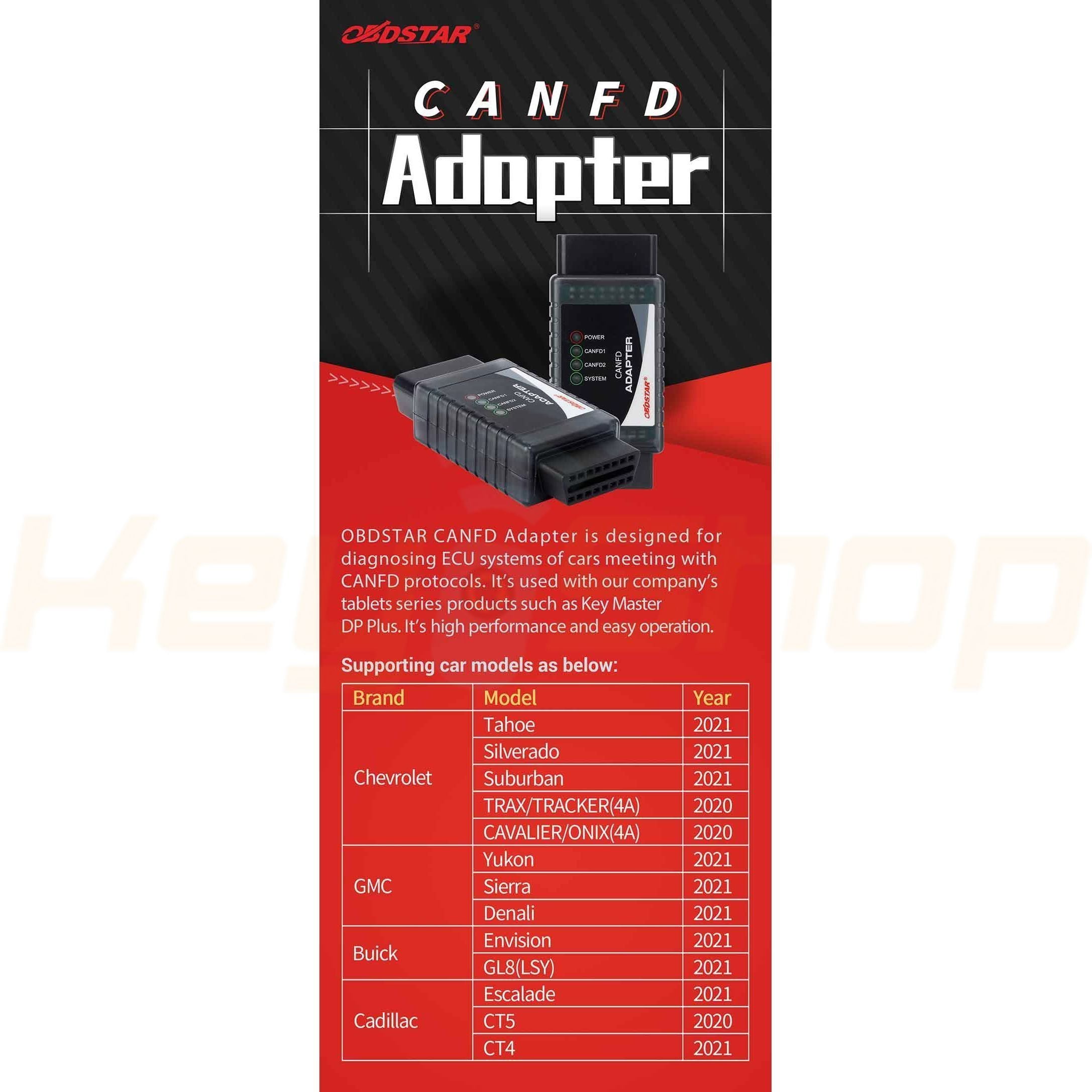 מתאם- OBDSTAR CAN-FD Adapter
