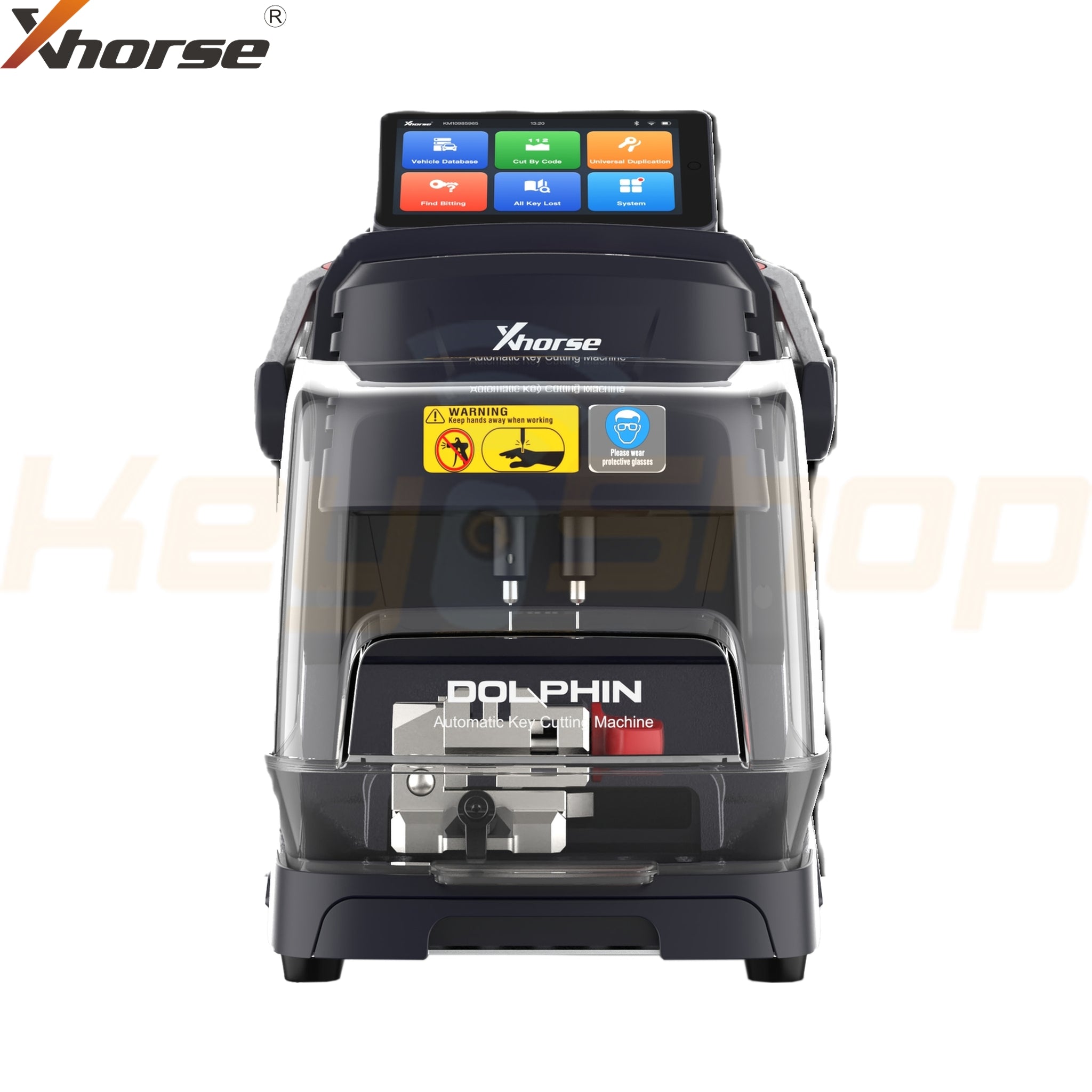 דולפין 005L - מכונת שכפול מפתחות אוטומטית נטענת עם מסך (XP-005L)