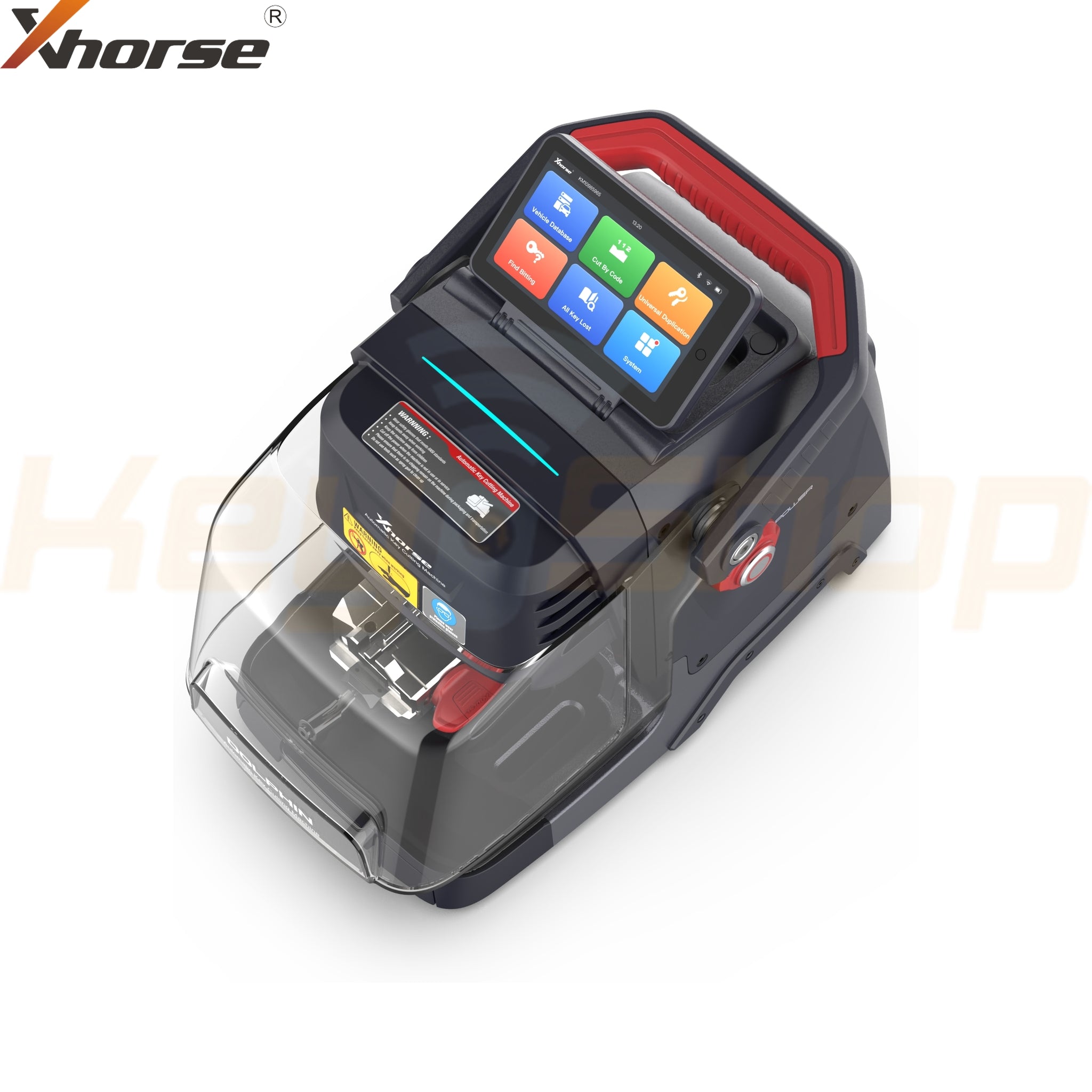 דולפין 005L - מכונת שכפול מפתחות אוטומטית נטענת עם מסך (XP-005L)