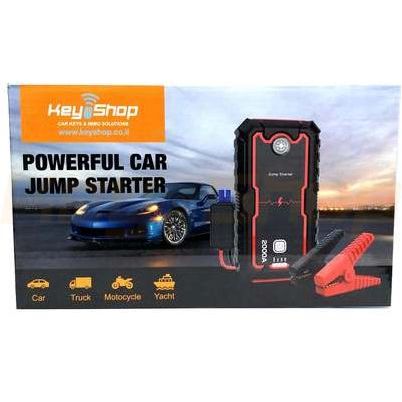 בוסטר- Powerful Car Jump Starter- 2000A