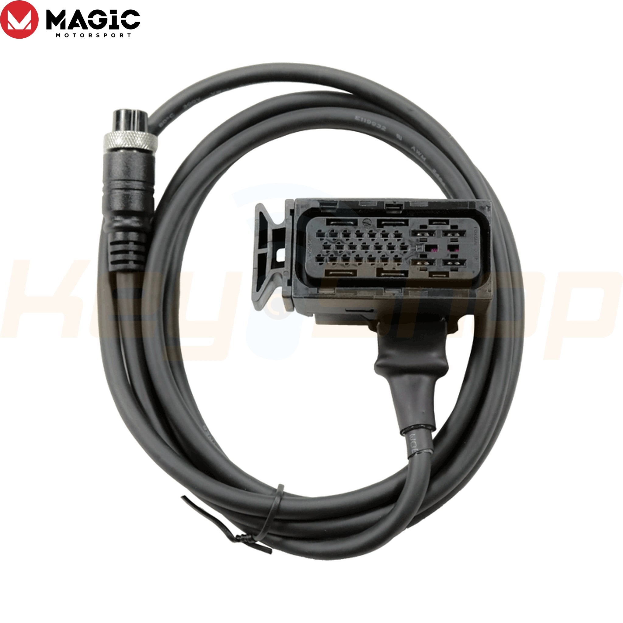 כבל FLEX - כבל חיבור שולחני: מיציאת F של FLEXBox למחשבי גיר TCU DQ200 (FLX2.24)