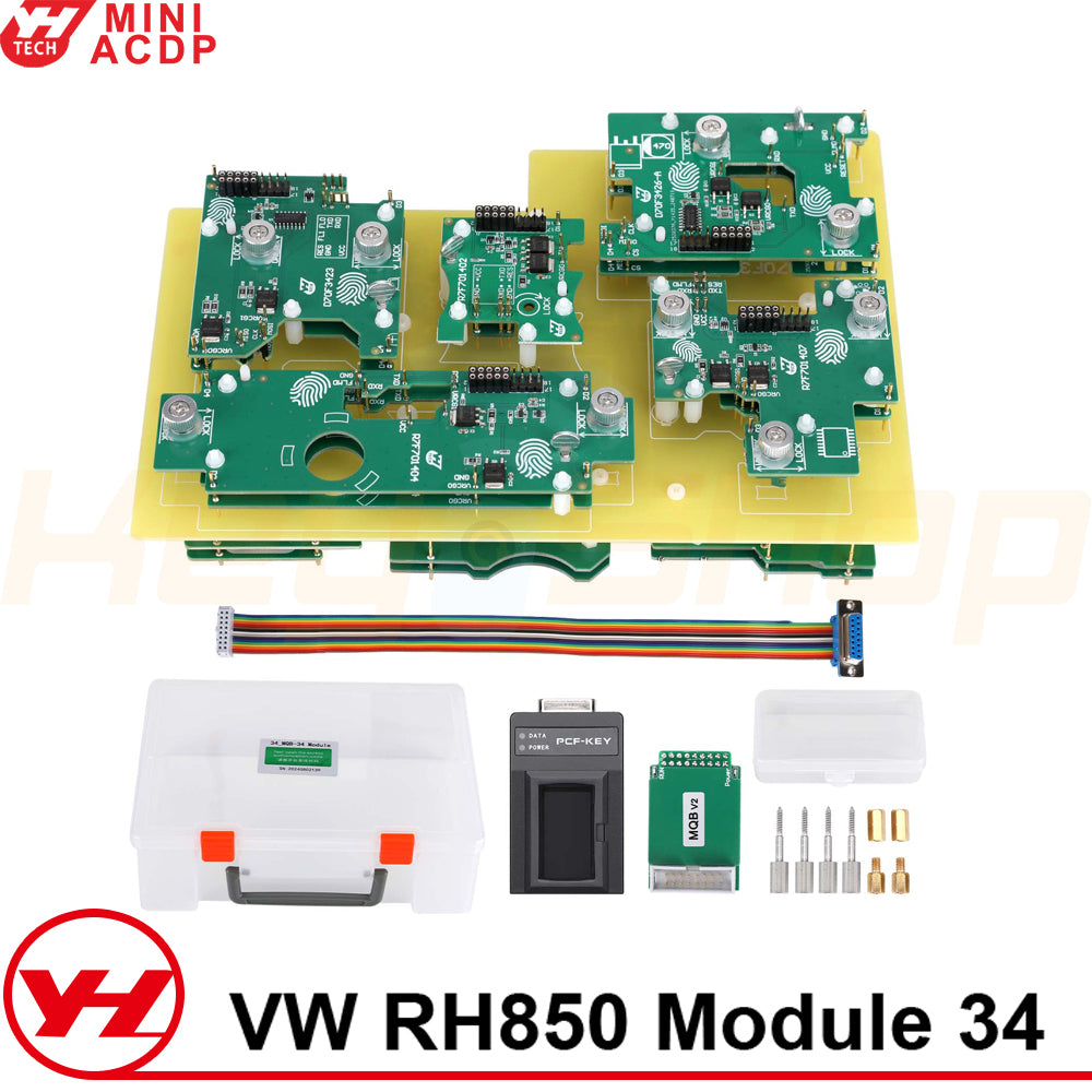 ACDP מודול 34: VAG MQB (5A 5C) RH850 קידוד מפתחות ותיקון קילומטארז' לרכבי קבוצת פולקסווגן + רישיון A609