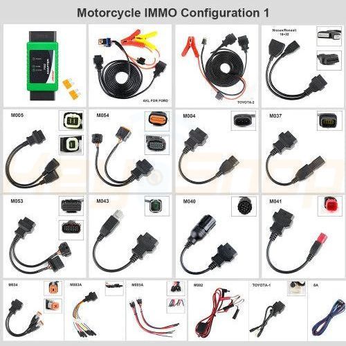 סט כבלים- OBDStar MOTO Immo Kits Configuration 1