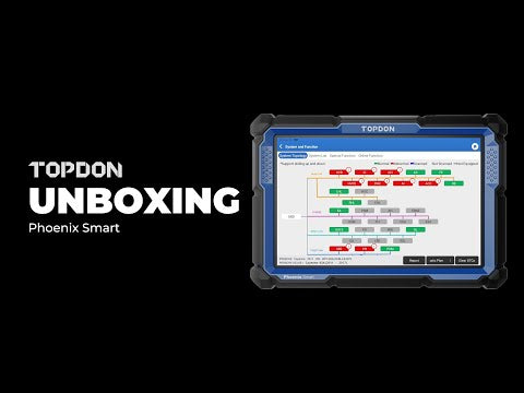TOPDON - Phoenix Smart - מכשיר דיאגנוסטיקה מתקדם ומקצועי - הכלי הטוב ביותר לקידודים בענן