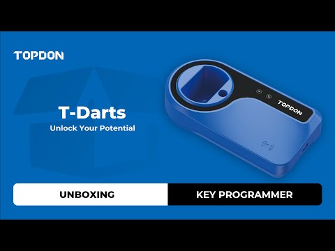 TOPDON T-Darts - מכשיר לבדיקת תדרים וצ'יפים לקידוד מפתחות