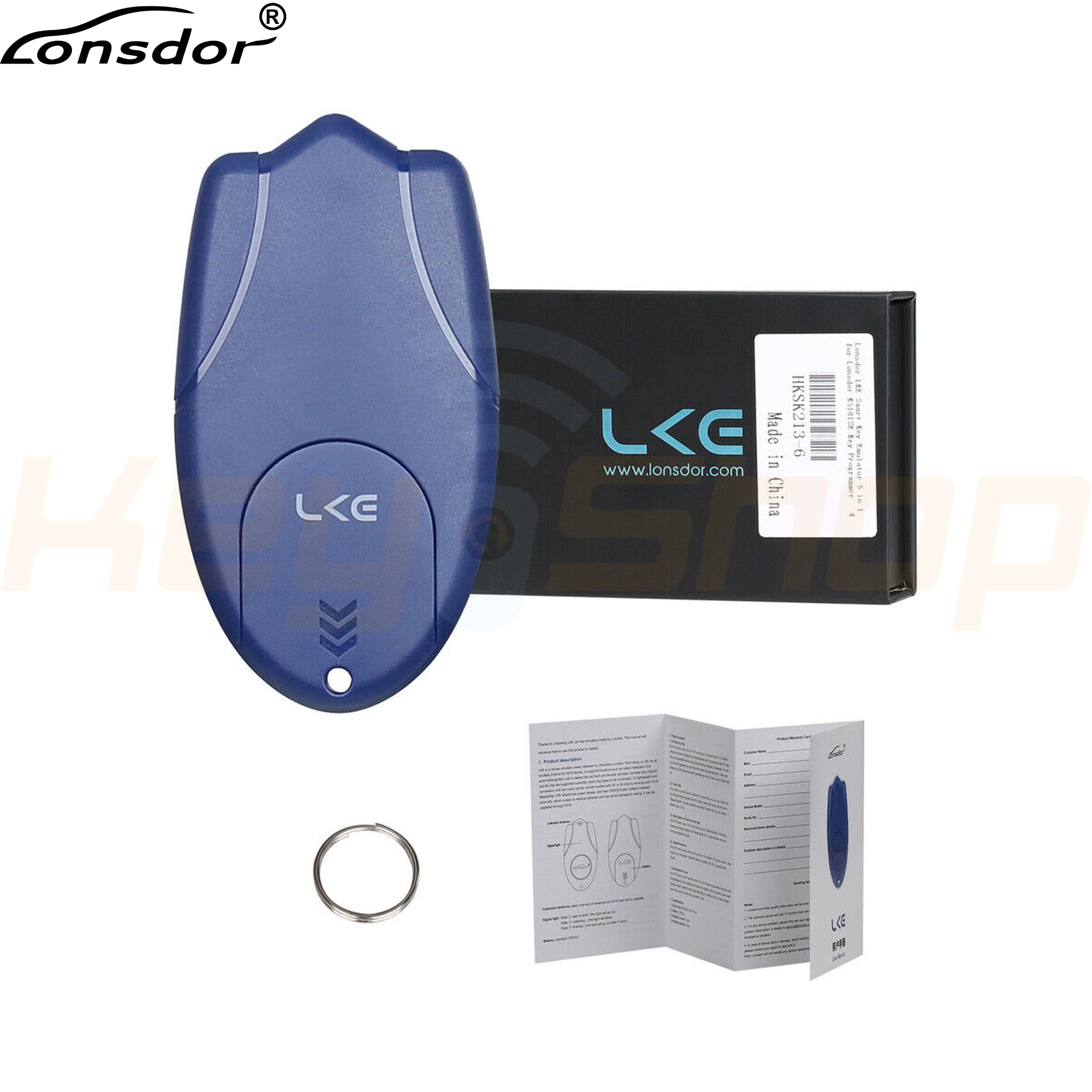 אימולטור- Lonsdor LKE Smart Key Emulator 5 in 1 בשביל קידוד מפתחות