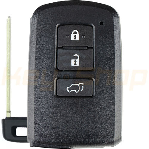 מארז 0020 -טויוטה- דגם 2013+ 3 לחצנים- SUV (צורת AAB / 0140 / 3370)