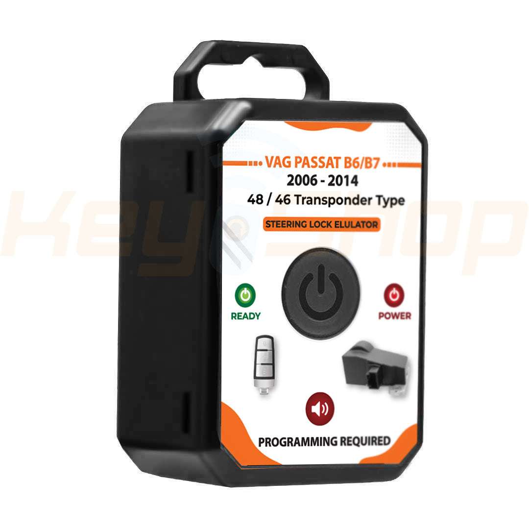 אימולטור מנעול הגה - צ'יפ 48 / 46 - פאסט - CC - סלוט 2006-2014 (דורש קידוד עם כבל הנמכר בנפרד)