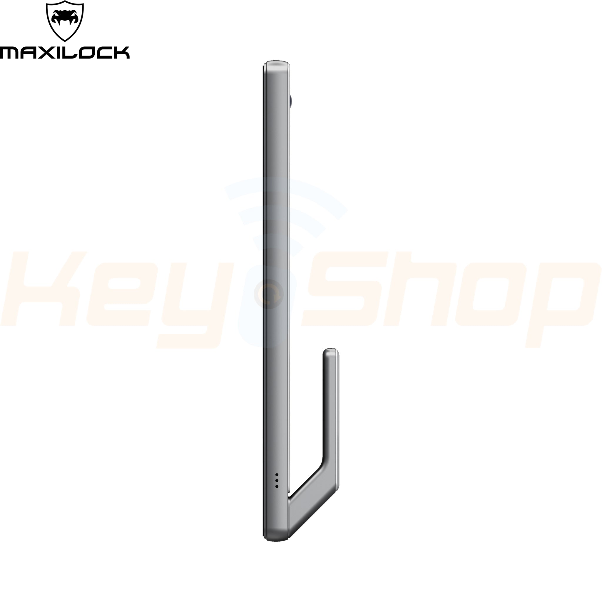 MAXILOCK PALM-V5 מנעול דלת ביומטרי חכם עם מצלמת פעמון ומסך - זיהוי פנים וכף יד, אפליקציה ועוד (ללא התקנה)