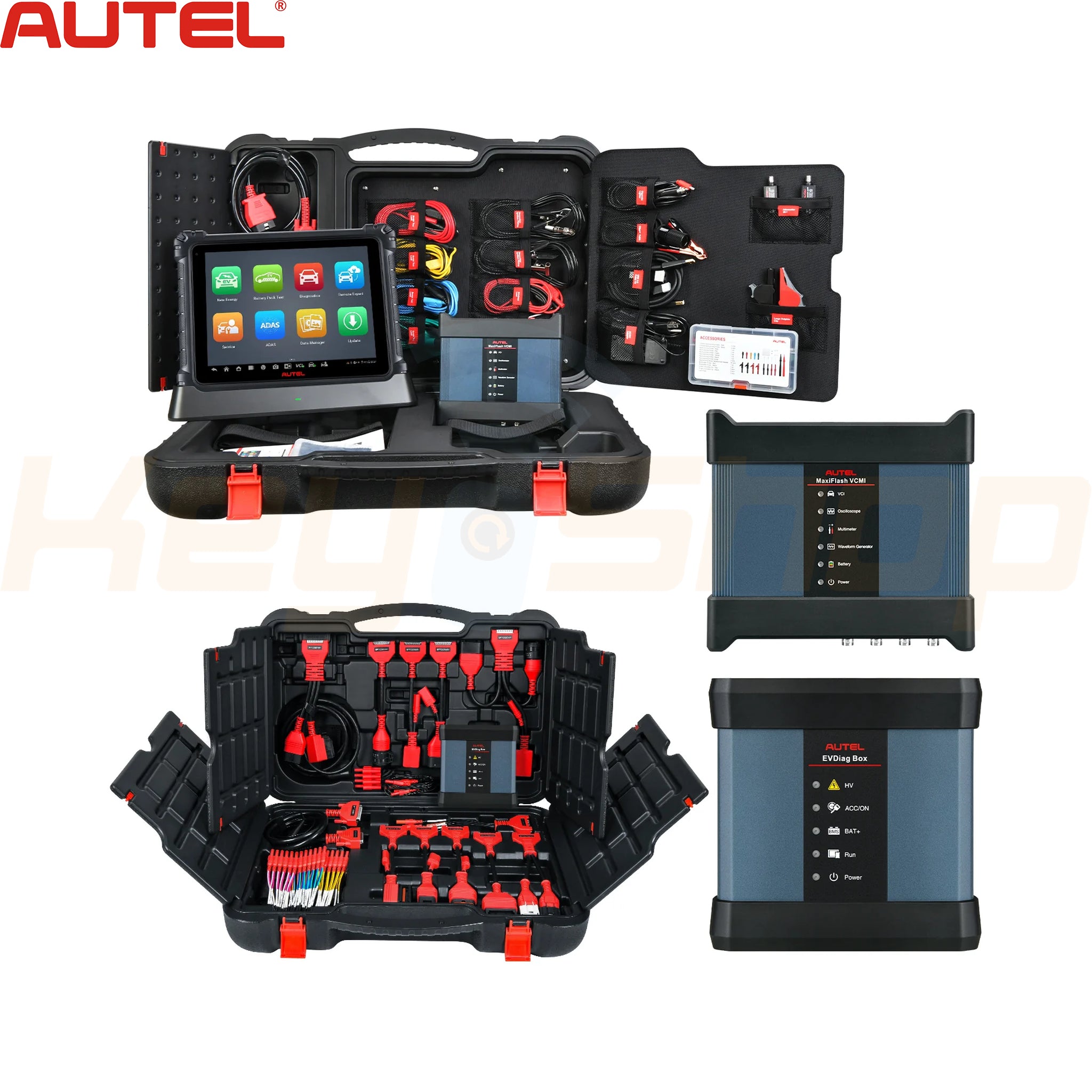 מכשיר קידוד ואיבחון - AUTEL ULTRA + EV DIAGNOSTIC UPGRADE KIT 