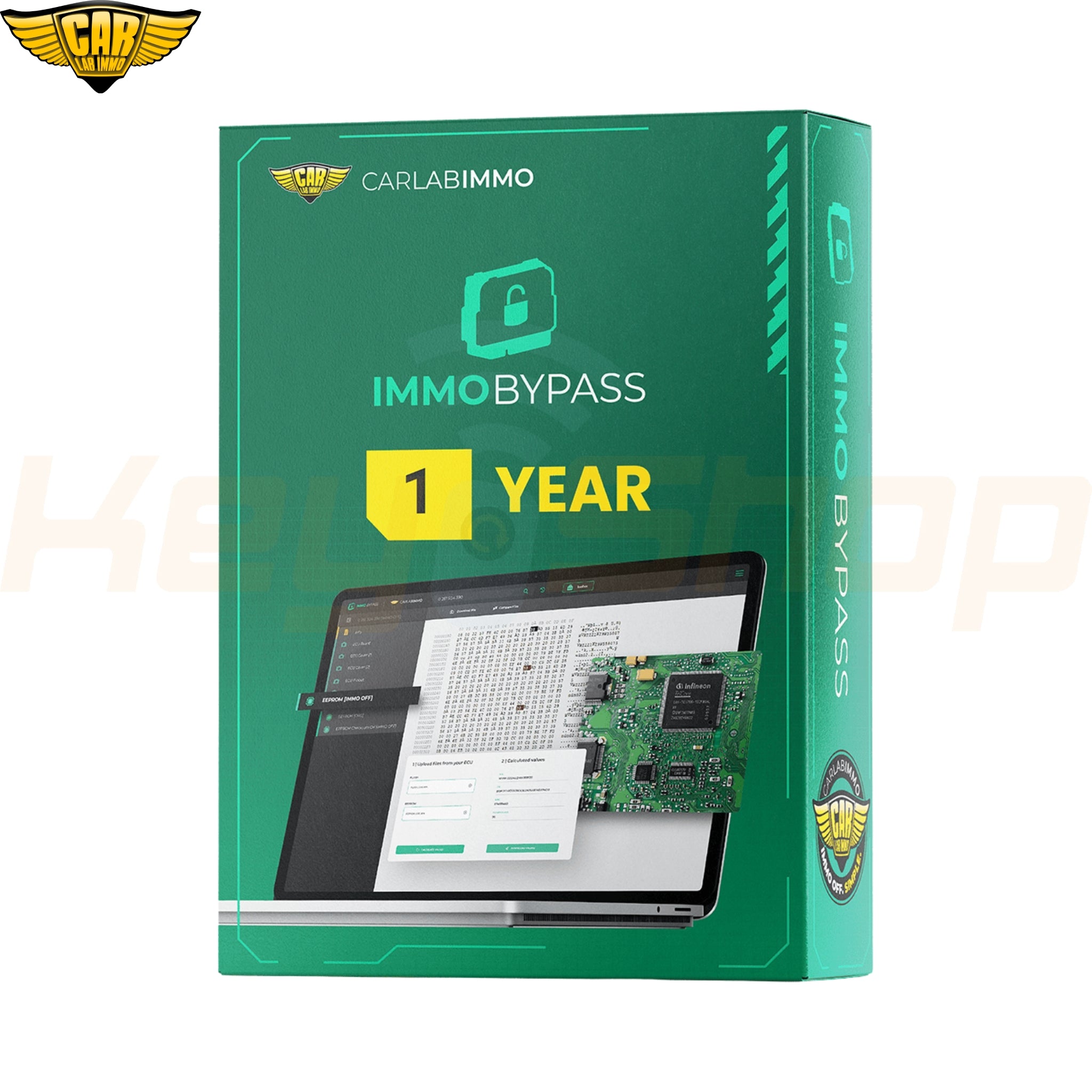 IMMO BYPASS - 1, 3, 6 או 12 חודשי גישה - תוכנת ביטול אימובילייזר מבית CarLabImmo