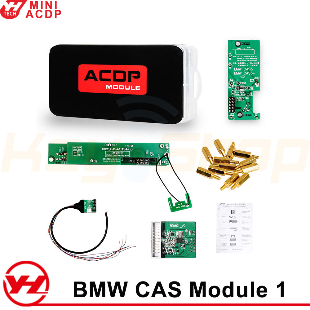 ACDP מודול 1: CAS1-CAS4+ 2004-2018 BMW קידוד מפתחות ותיקון קילומטארז' ל-ב.אמ.וו ו-מיני + רישיון A500