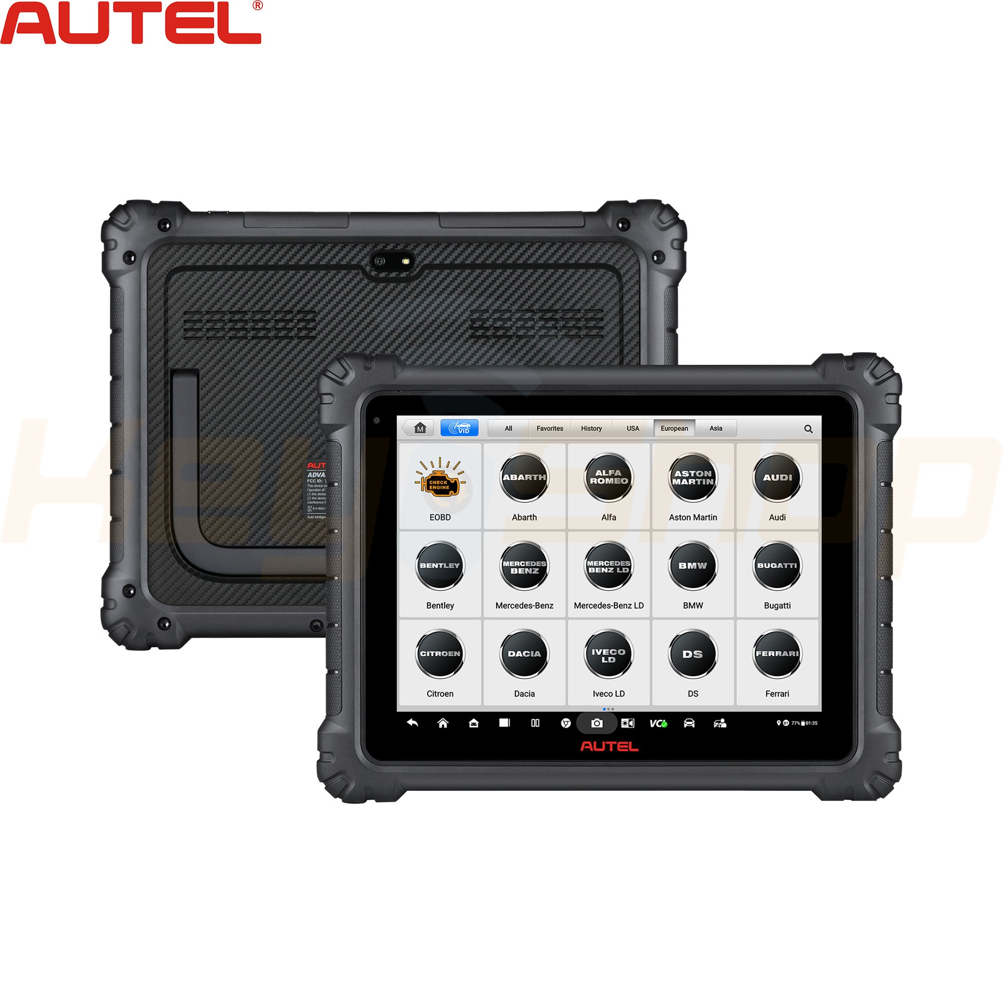 מכשיר קידוד ואיבחון - AUTEL ULTRA + EV DIAGNOSTIC UPGRADE KIT 