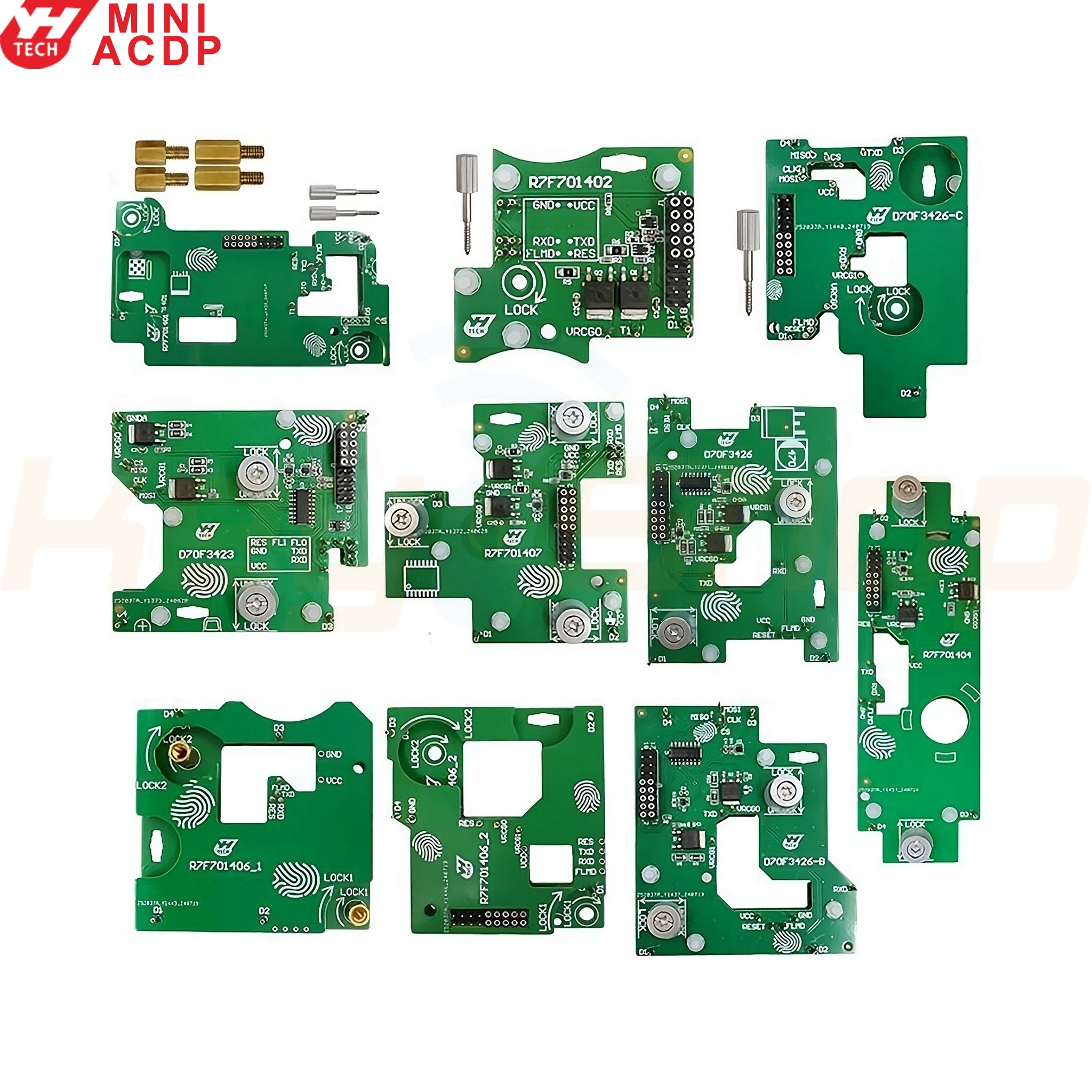 ACDP מודול 34 - VAG MQB (5A 5C) RH850 קידוד מפתחות ותיקון קילומטארז' לרכבי קבוצת פולקסווגן + רישיון A609