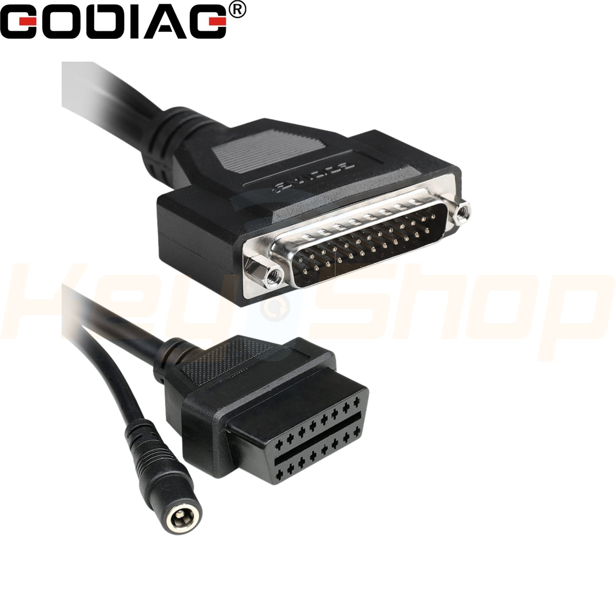 כבל GODIAG - OBD2-DB25 המרת פלטפורמת גודיאג ל-BMW ועוד ישירות לרכב ללא GT100 - SF281