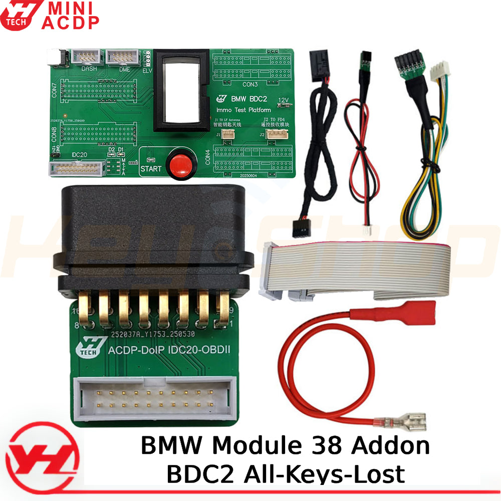 ACDP תוסף למודול 38: BDC2 17-22 BMW קידוד מפתחות באובדן G/F ב.אמ.וו + רישיון A504 (מכירה-מוקדמת)
