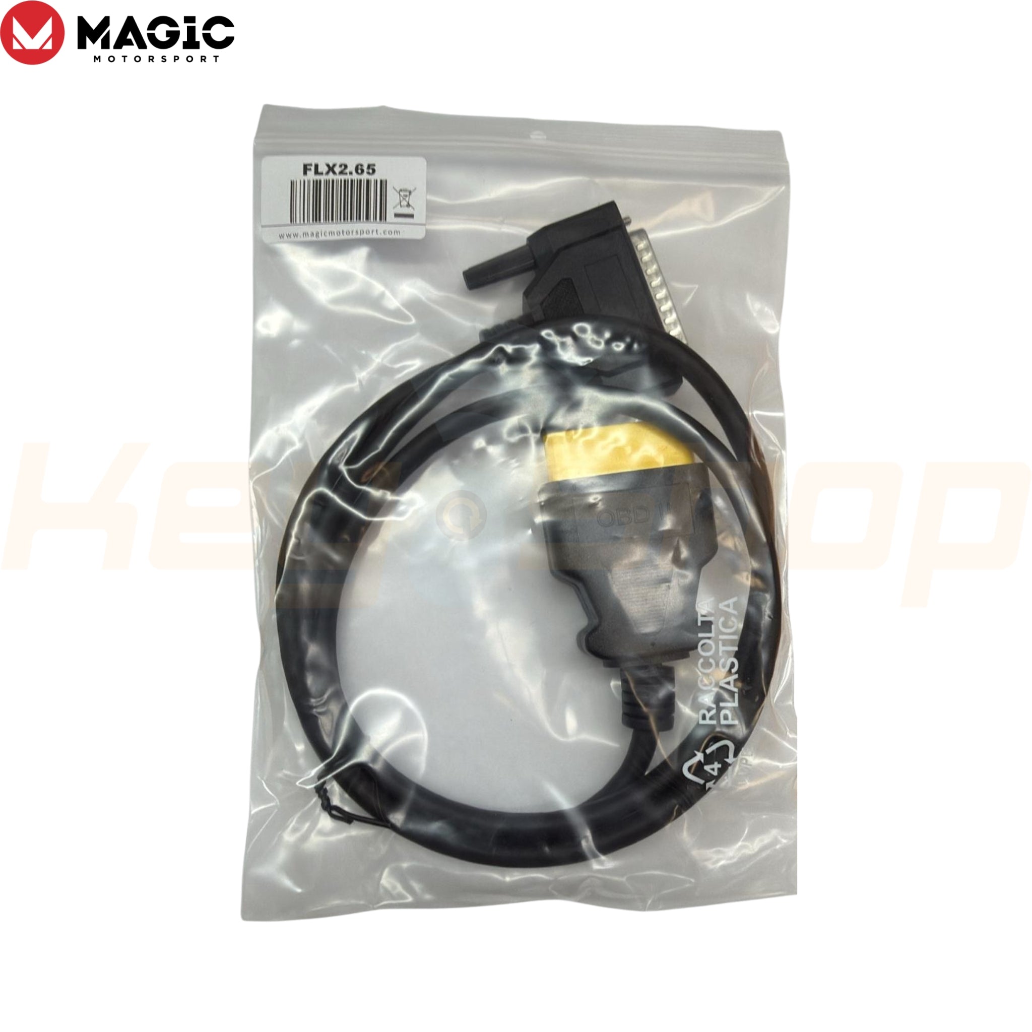כבל FLEX: מתאם OBD למשאיות ואוטובוסים Mercedes / Scania / DAF עבור מחשבי MCM, ACM, CPC  - FLX2.65