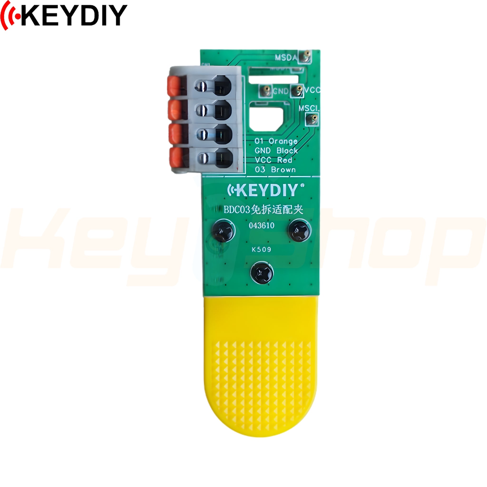 מתאם קליפ אוניברסלי ללא-הלחמה KEYDIY BMW BDC3 ‏2020-2024 שלדות G - יעבור כל מכשיר התומך BDC3