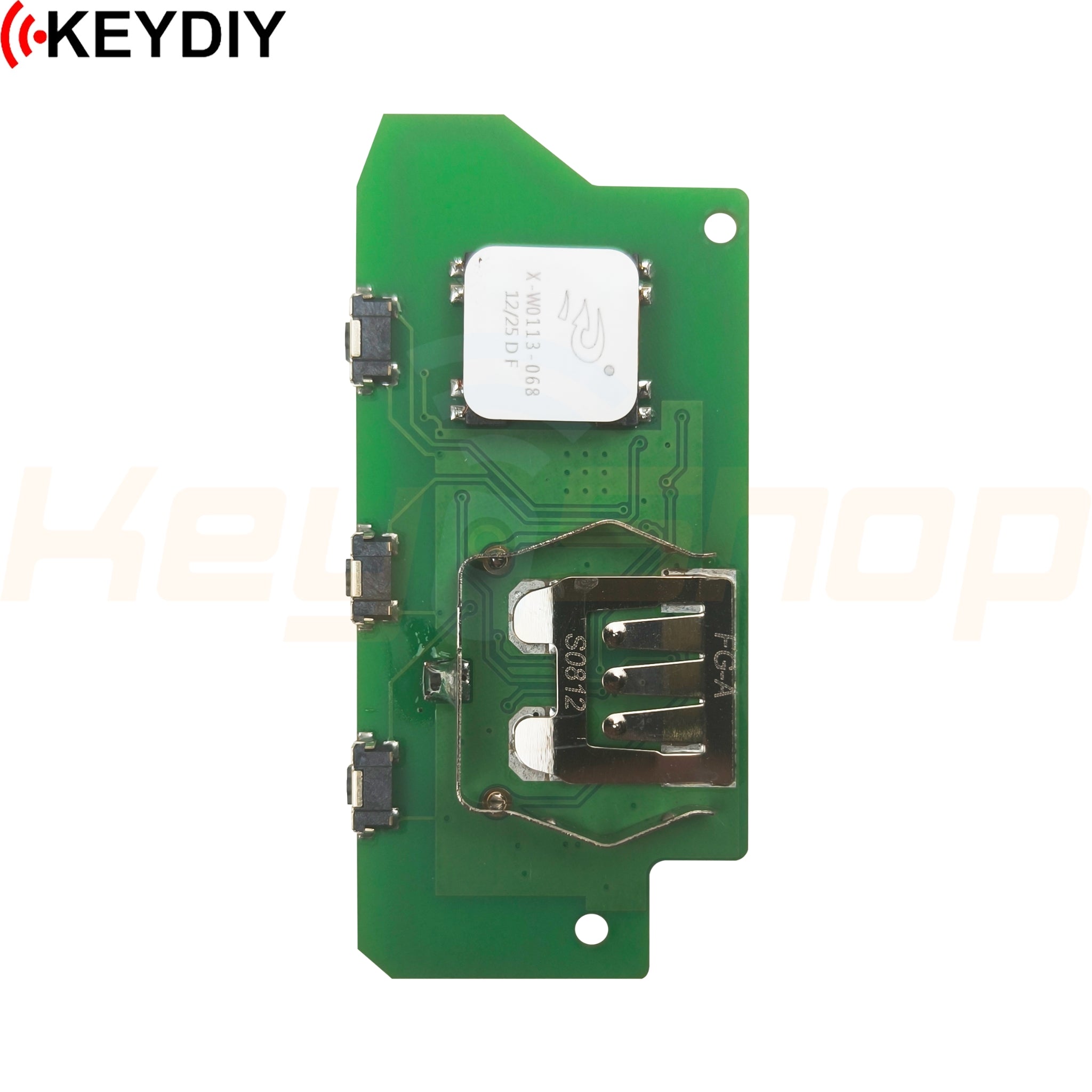 2010-2024 מפתח חכם "בורד בלבד" U-Chassis אוניברסלי קיידי-סטייל ב.מ.וו | 4-לחצנים | CAS4/FEM/BDC/BDC2/BDC3 | FGB57-PCB | KD