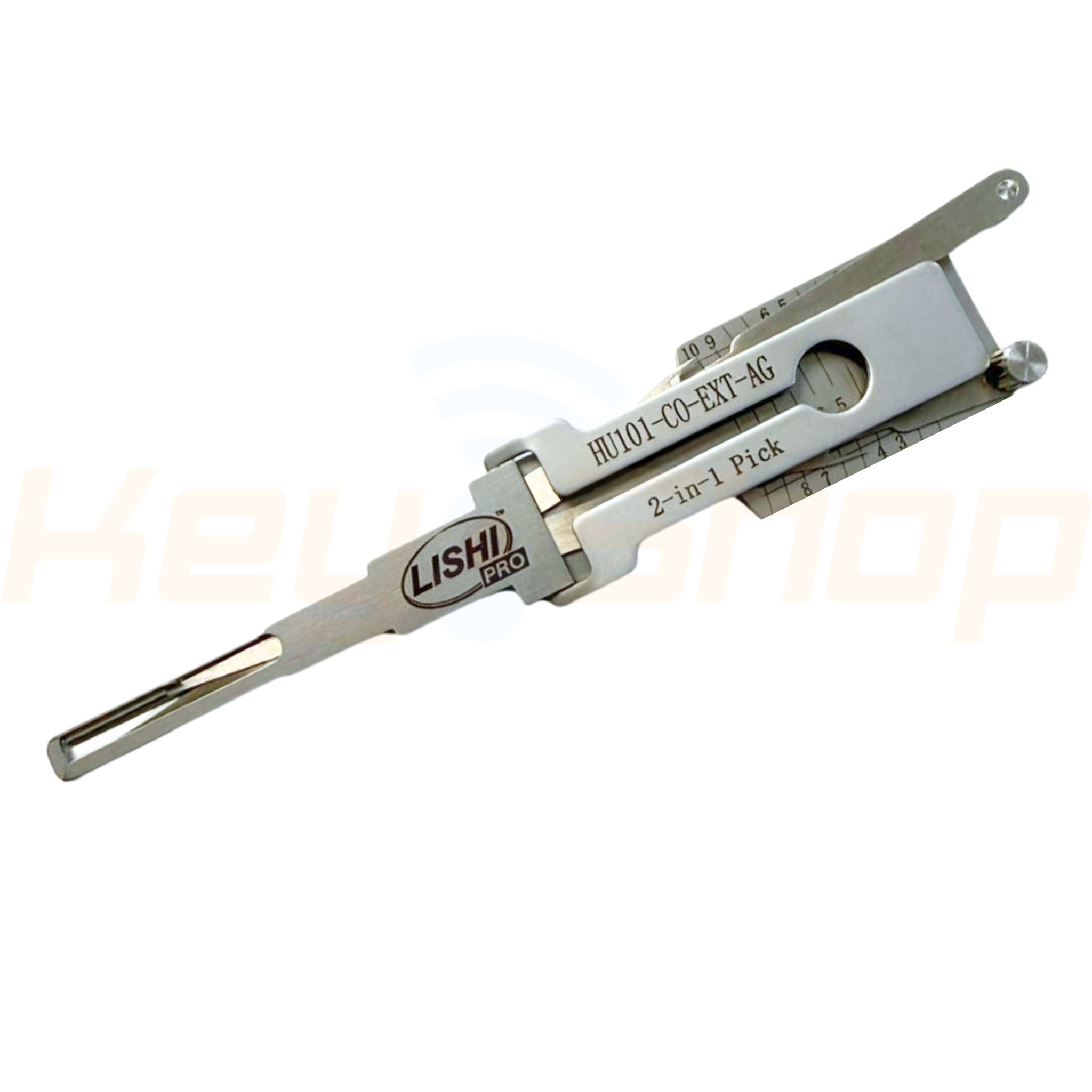 לישי מקורי - פורד / Original Lishi - HU101-CO-EXT-AG (10) - 2019+ Land Rover / Jaguar / Volvo - Cutout מורחב