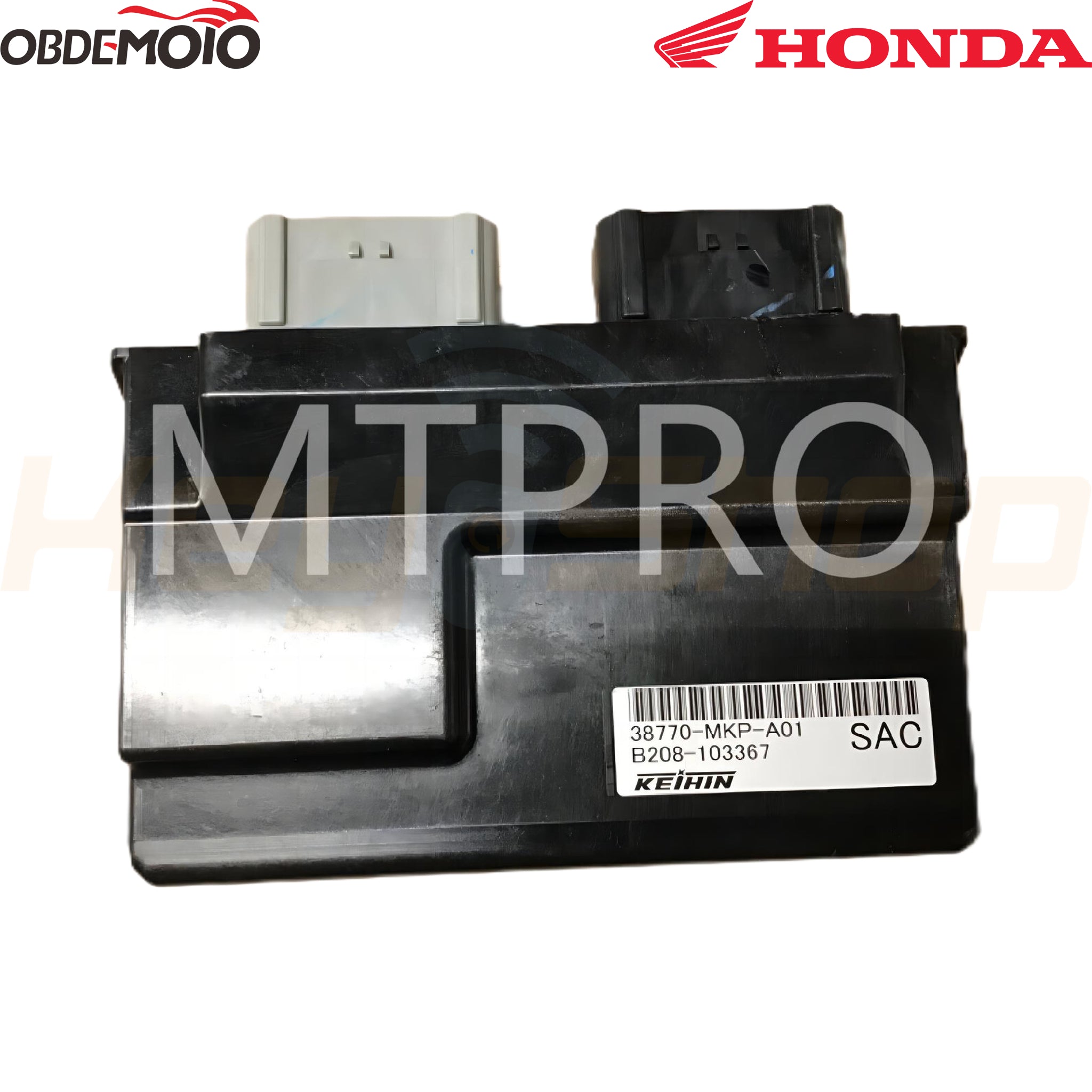 הפעלת תוכנה MOTOPRO Module 17 - Honda bikes ECU Keihin type