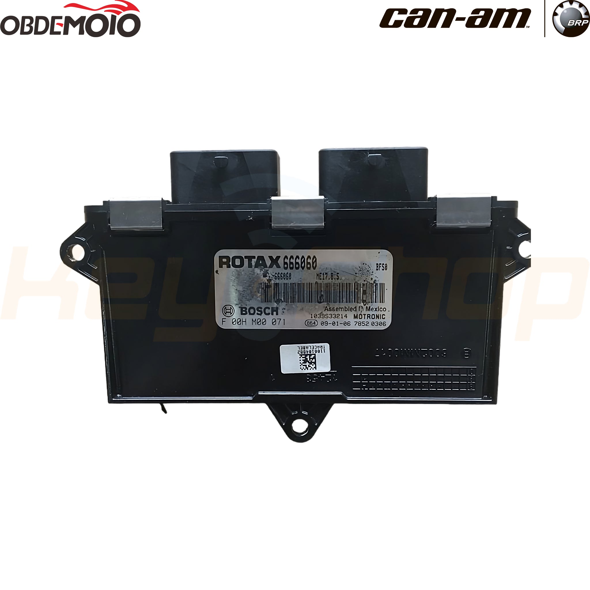 הפעלת תוכנה MOTOPRO Module 18 - Bombardier ECUIMMO-PCF7936