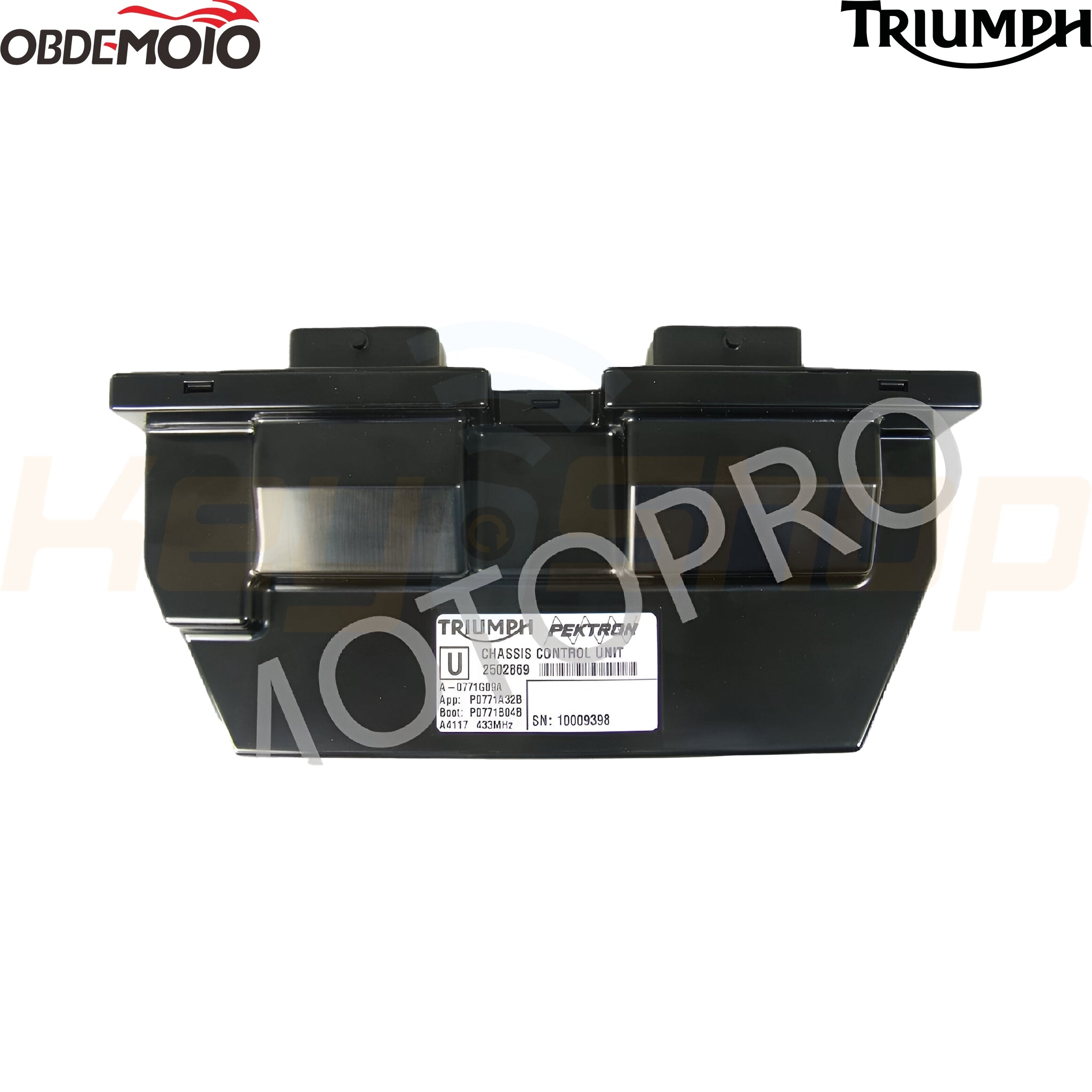 הפעלת תוכנה MOTOPRO Module 29 - Triumph Hands-free key 4D Type 2