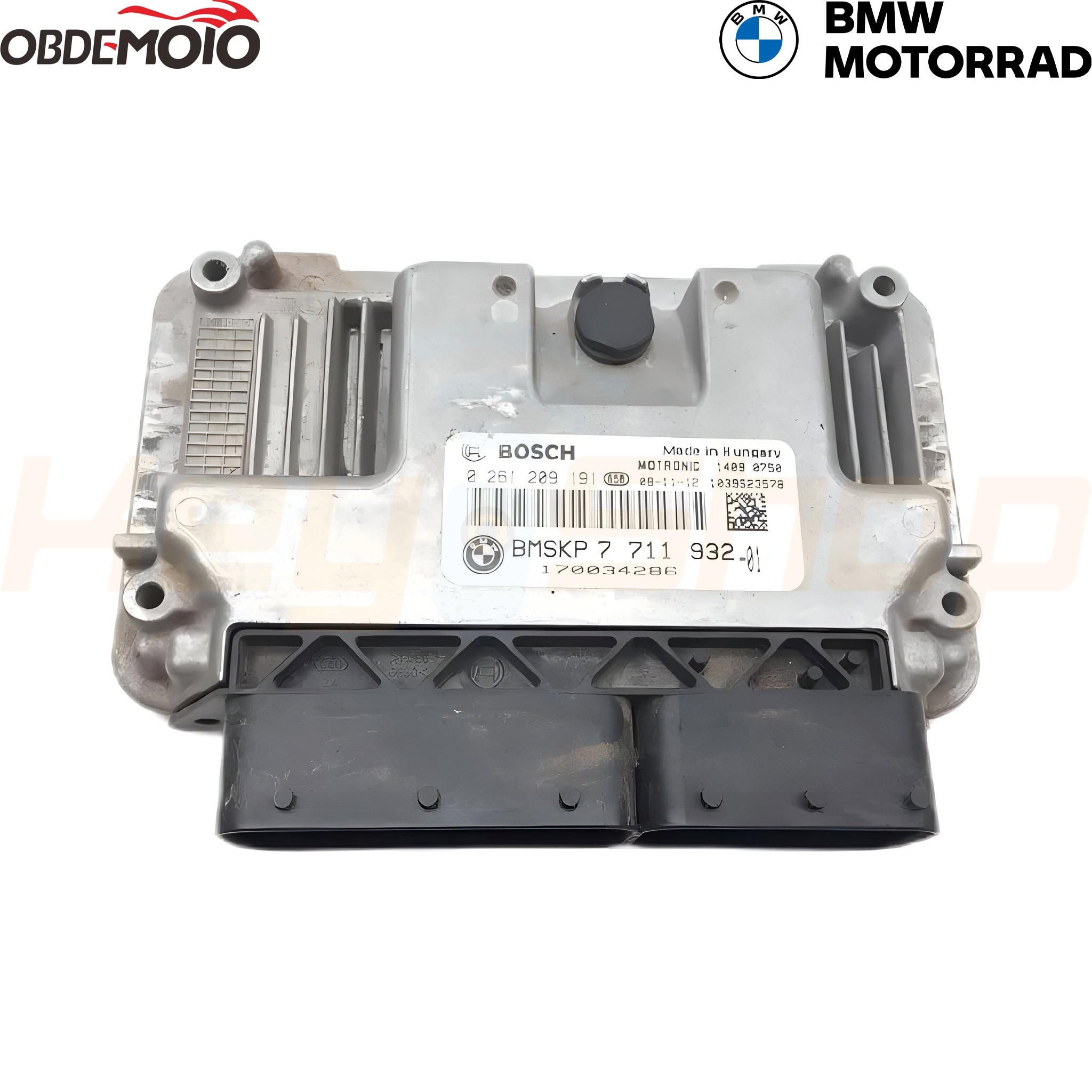 הפעלת תוכנה MOTOPRO Module 30 - BMW ECU bikes PCF7936