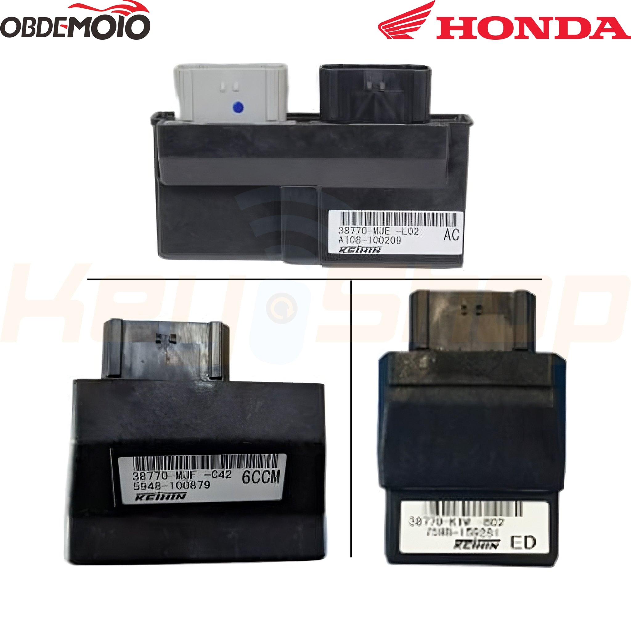 הפעלת תוכנה MOTOPRO Module 37 - Honda ECU Read eeprom K-Line