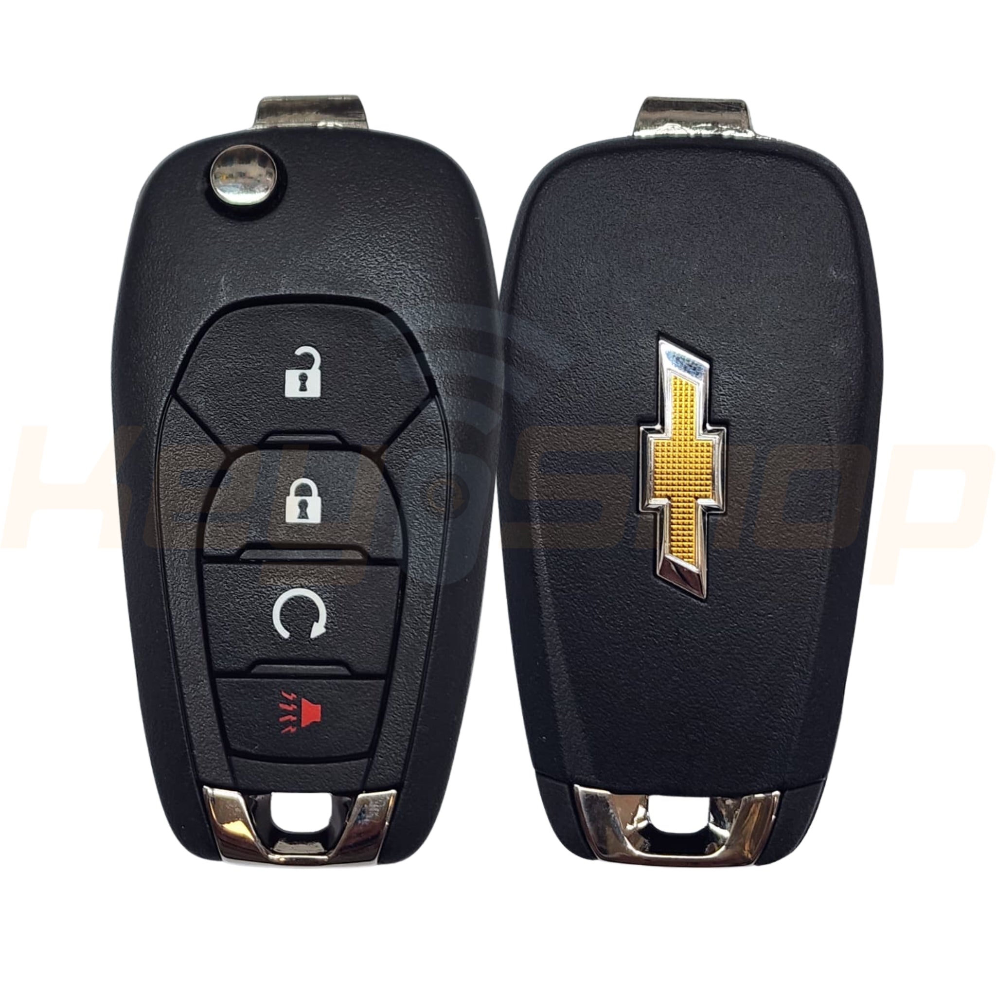 מפתח שלט קופץ שברולט טראקס מקורי | 4-לחצנים | HU100 | ID46 | 433MHz