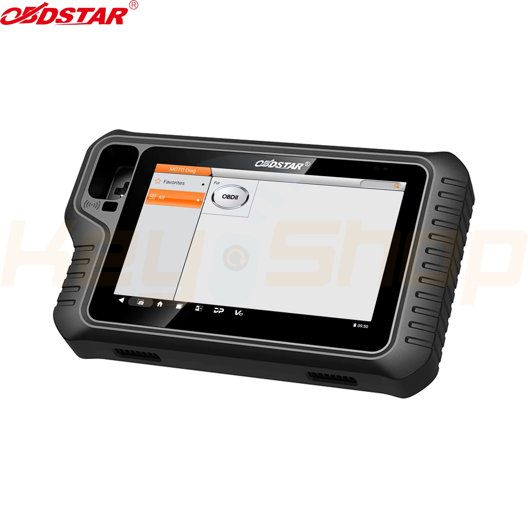 OBDSTAR MotoMaster גרסה-מלאה - דיאגנוסטיקה, קידוד מפתחות, קילומטראז', ECU Flasher לאופנוע קטנוע ומרינה