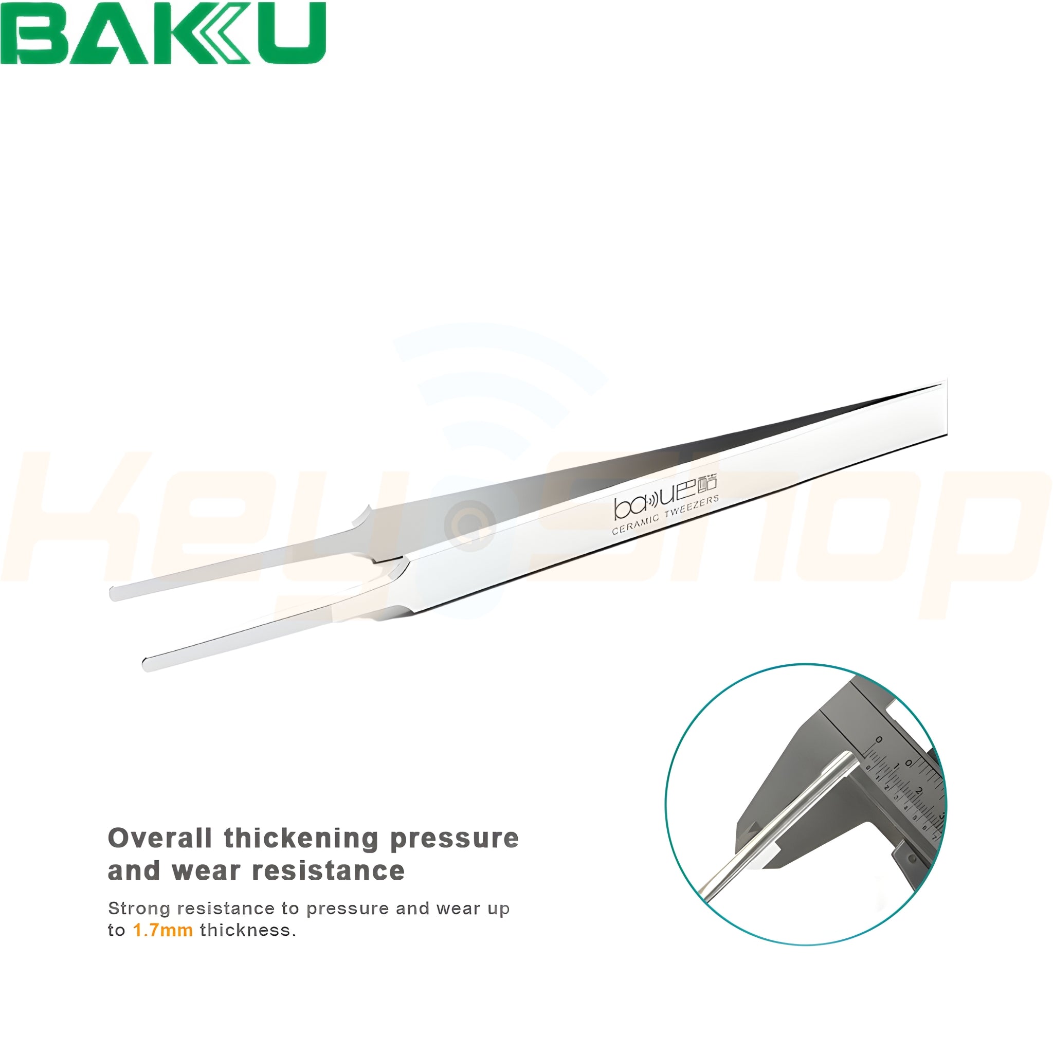 BAKU - פינצטה פרימיום מדויקת לעבודה עם אלקטרוניקה - BA-2A-16