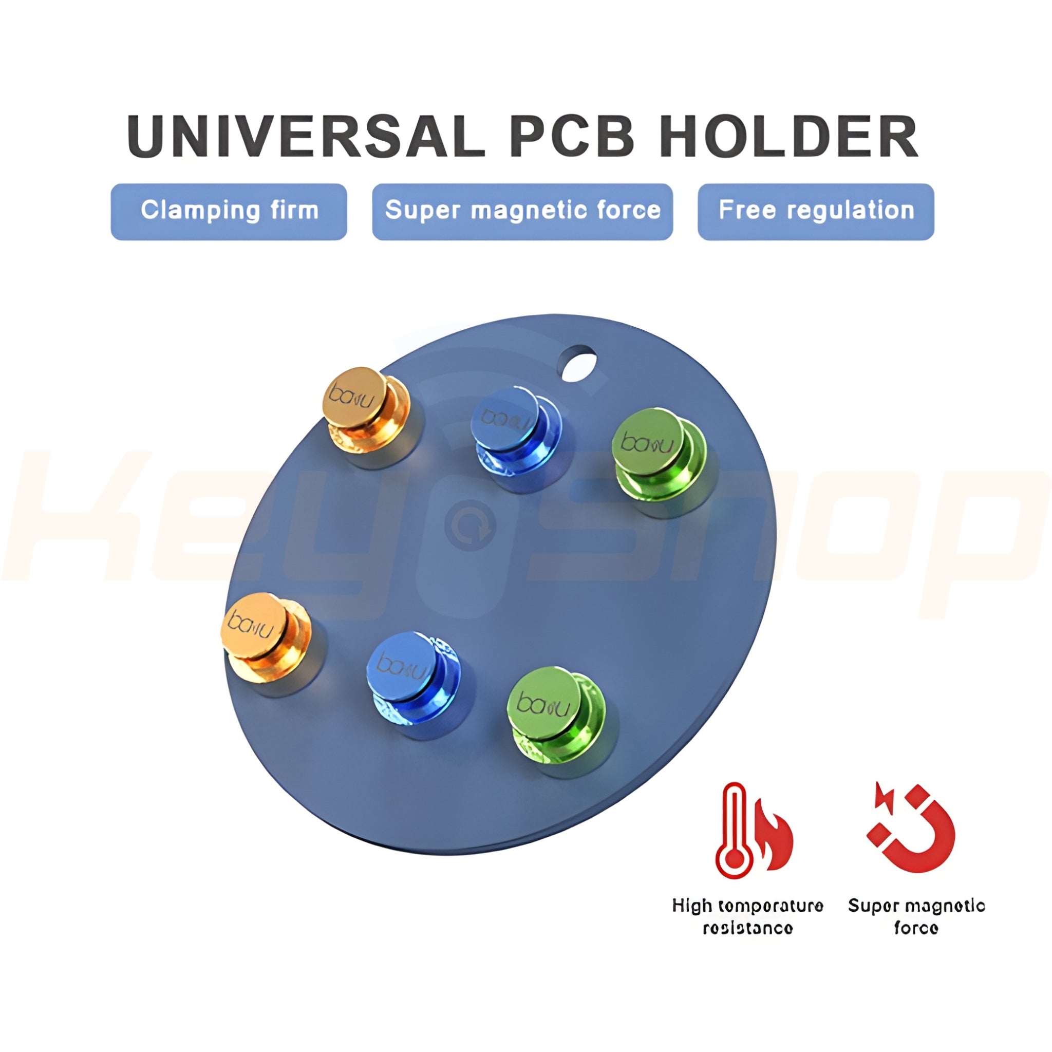 PCB HOLDER - מגנטי עגול - BA-694