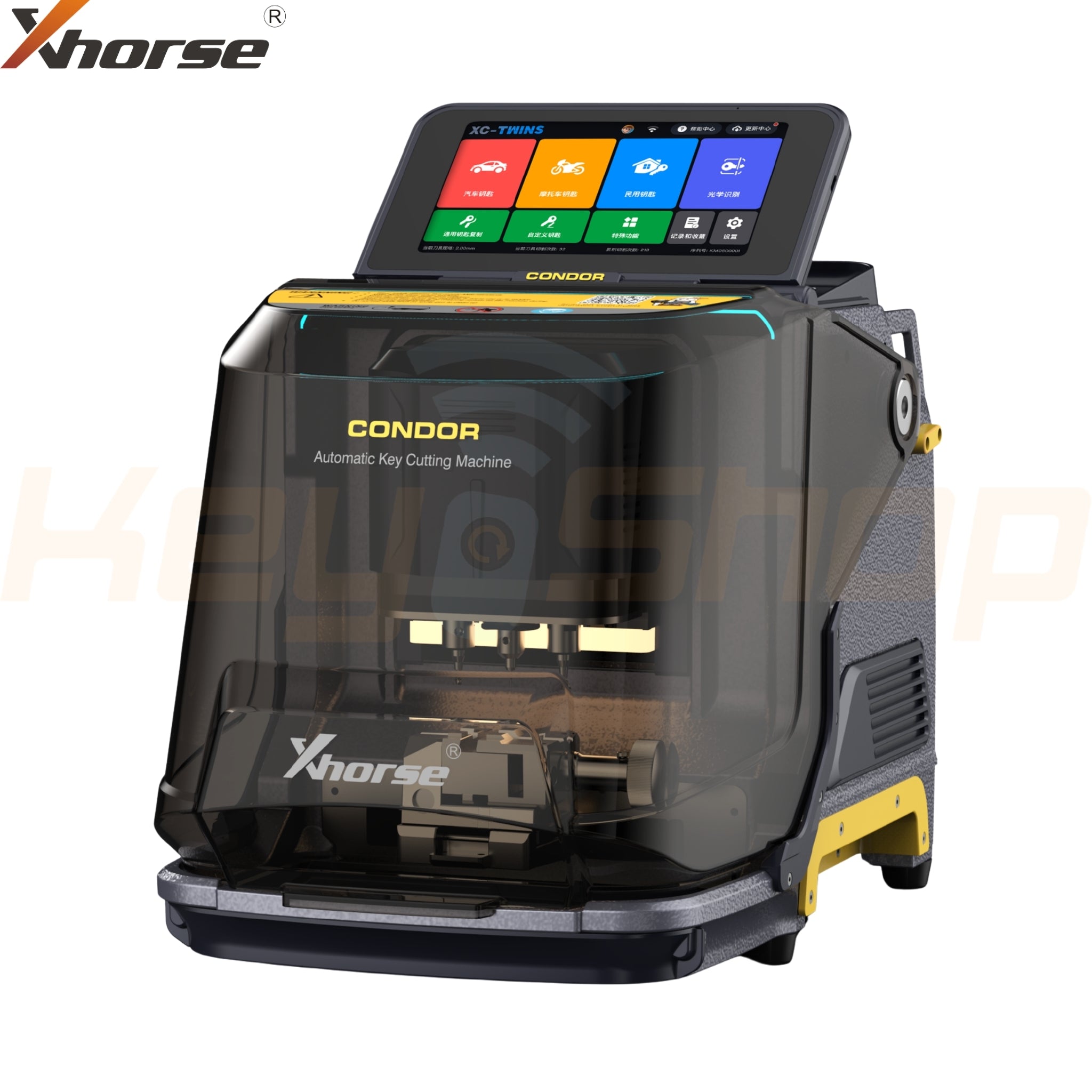 מכונת Xhorse XC-TWINS: משולבת רכב ובית, זיהוי אופטי ללא החלפת כרסם