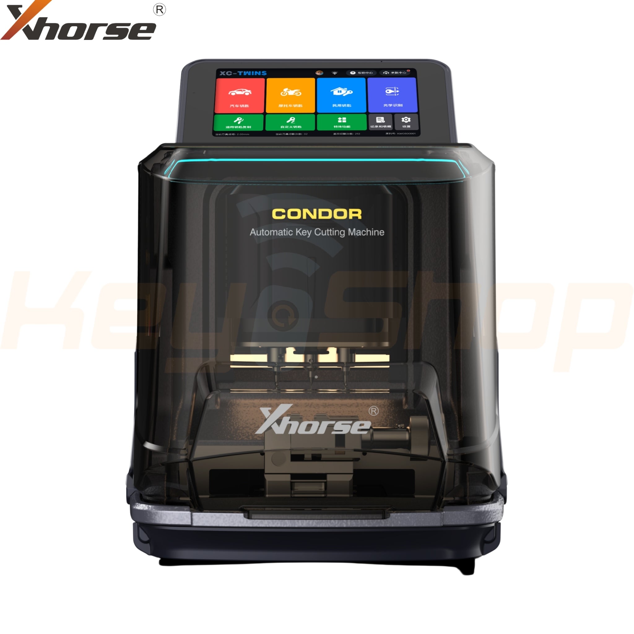 מכונת Xhorse XC-TWINS: משולבת רכב ובית, זיהוי אופטי ללא החלפת כרסם