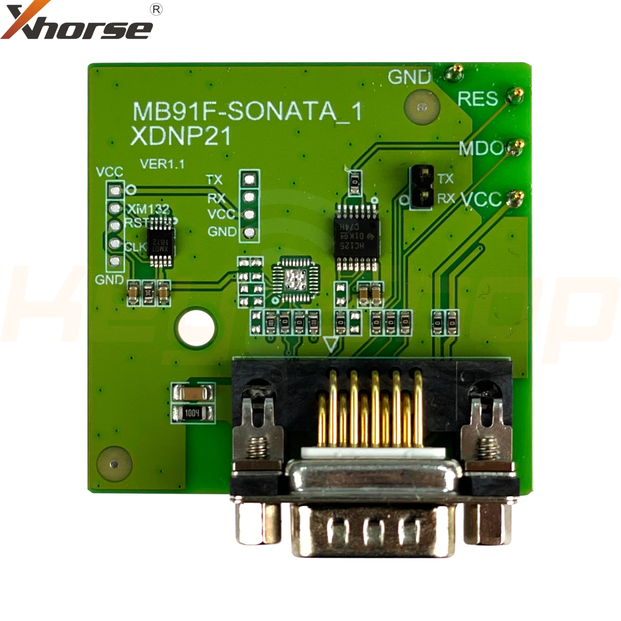 Xhorse מתאם ללא-הלחמה יונדאי סונטה ללוח שעונים MB91F - Mini Prog / Key Tool Plus (XDNP21)
