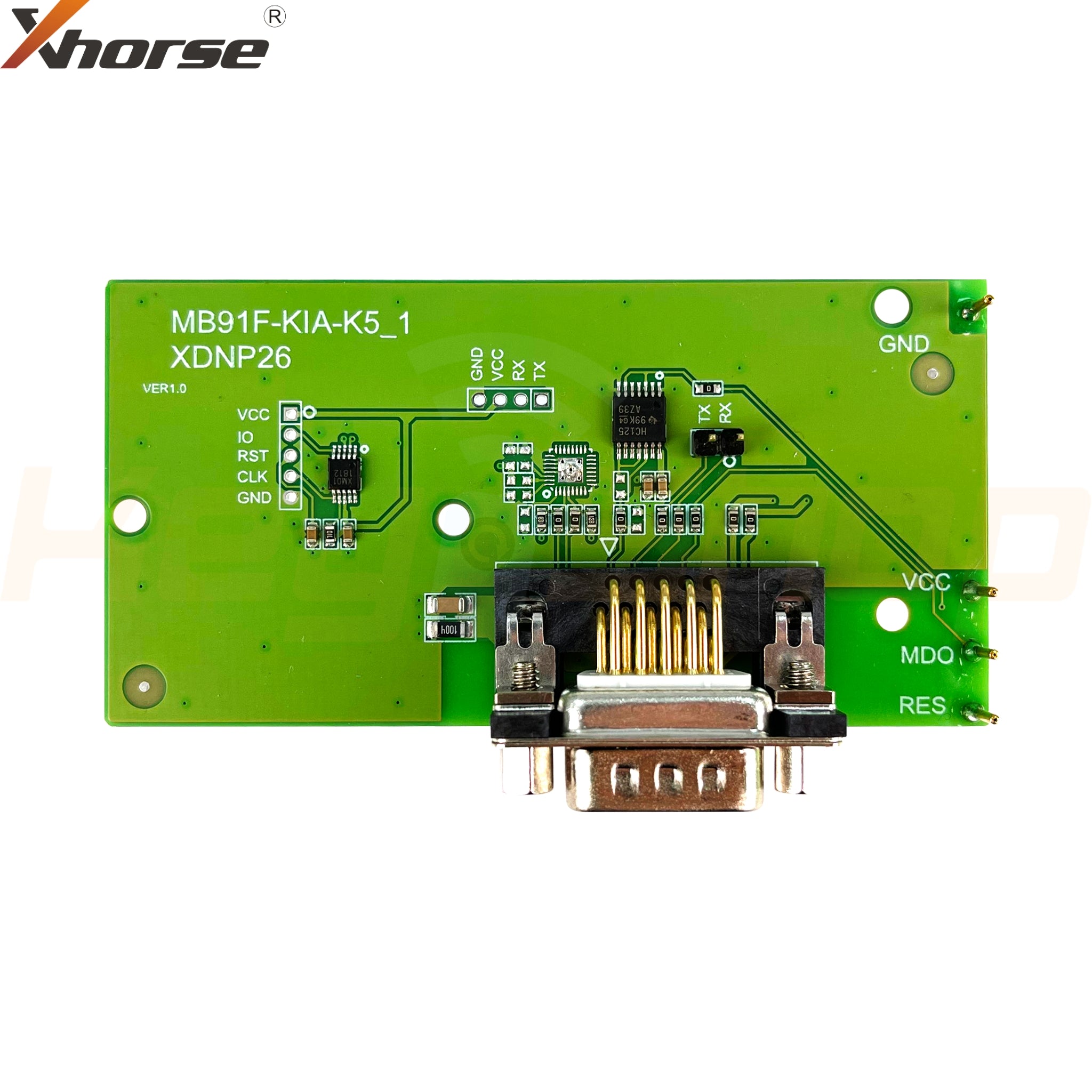 Xhorse מתאם ללא-הלחמה קיה K5 ללוח שעונים MB91F - Mini Prog / Key Tool Plus (XDNP26)