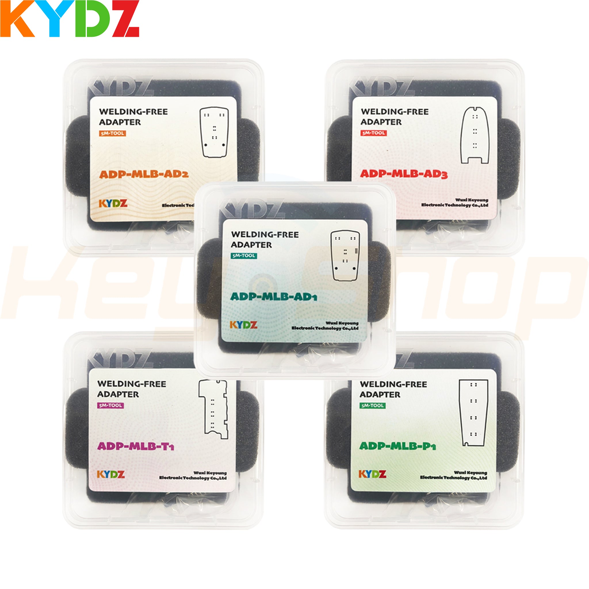 KYDZ MLB 5M-TOOL - מכשיר קידוד רכבי +VAG 16 כולל מתאמים "ללא-הלחמה" + פלאג קידוד OBD