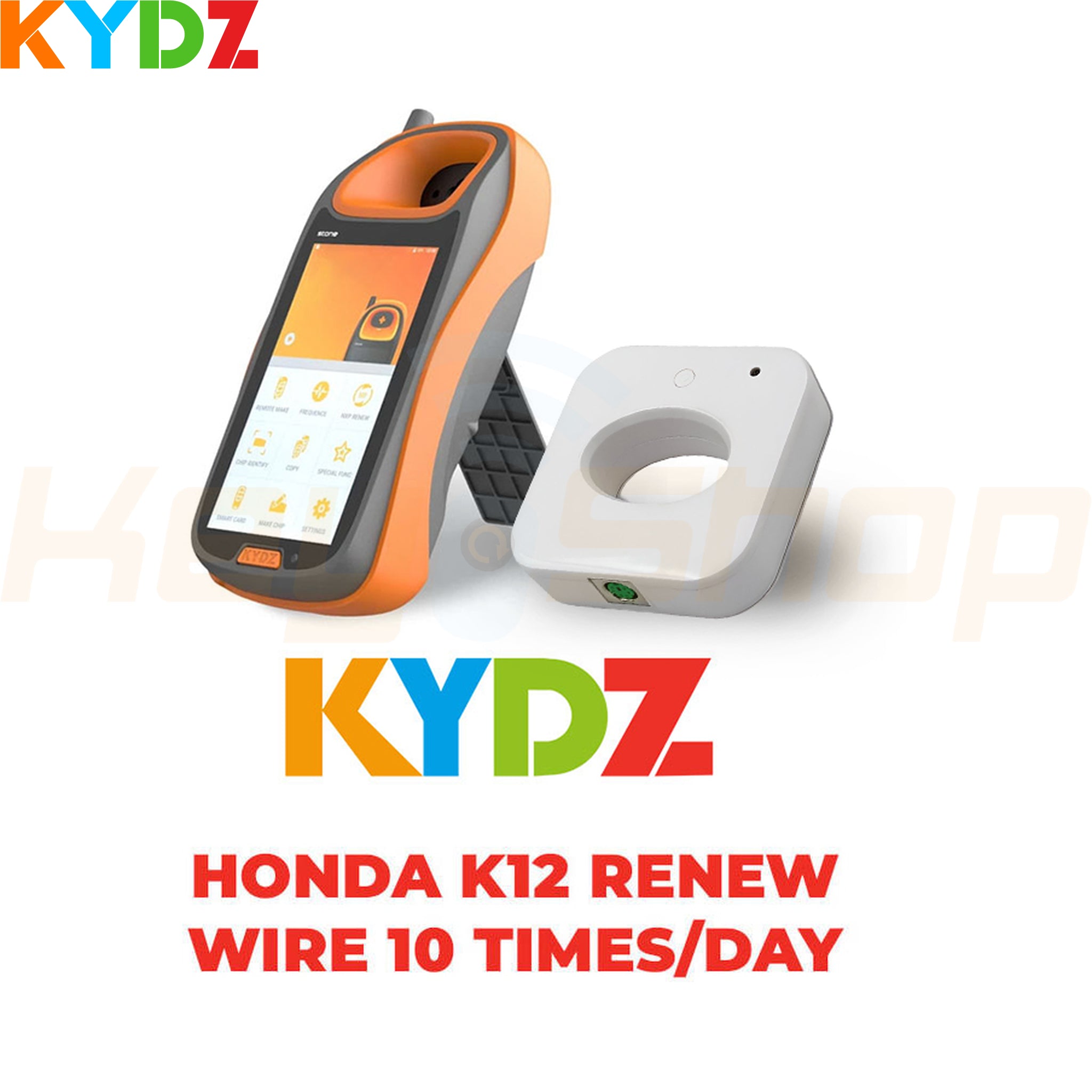 תוכנה - KYDZ - K12 Renew - אופנוע הונדה - 10 שימושים ביום (חוטי)