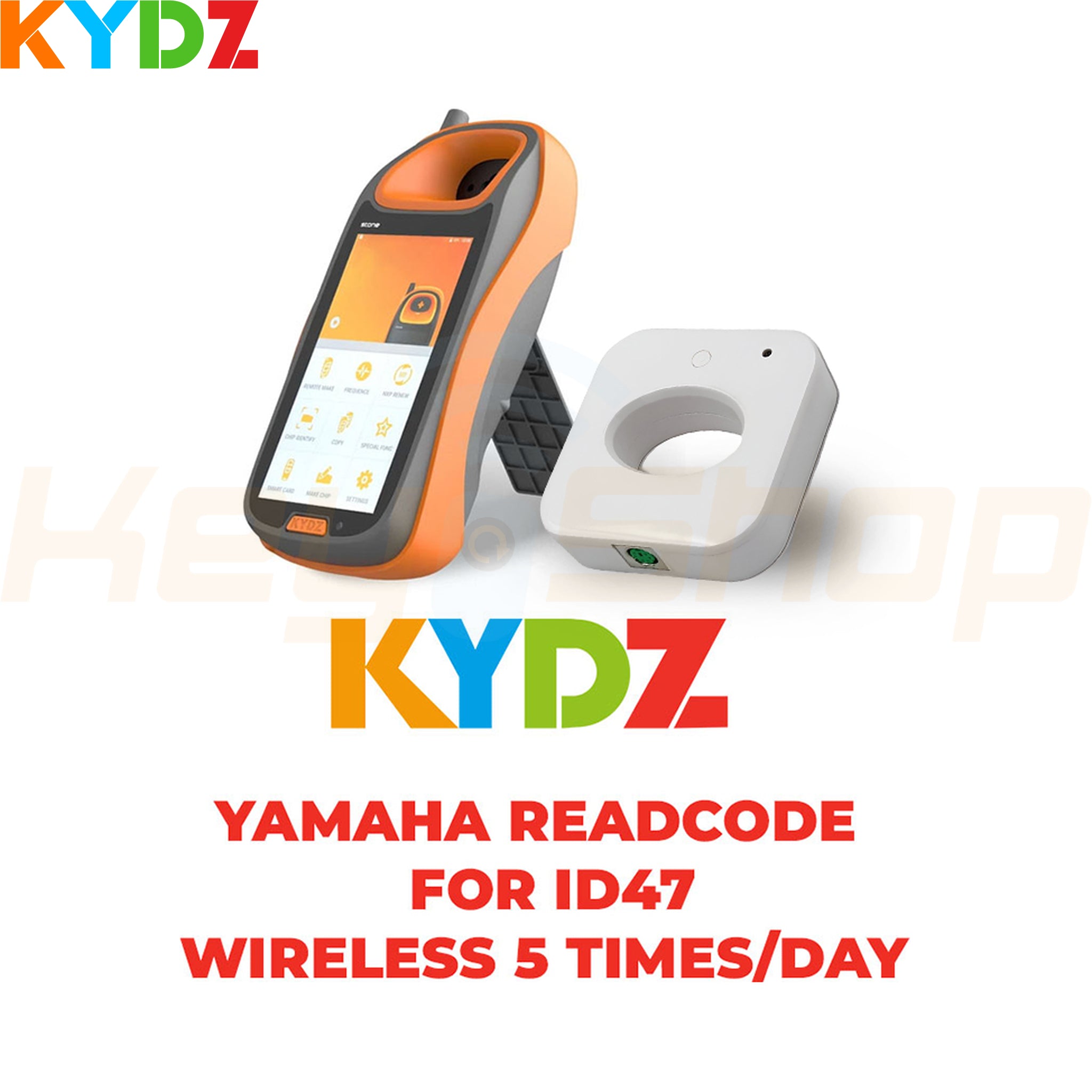 תוכנה - KYDZ - Readcode for ID47 - אופנוע ימאהה - 5 שימושים ביום (אלחוטי)