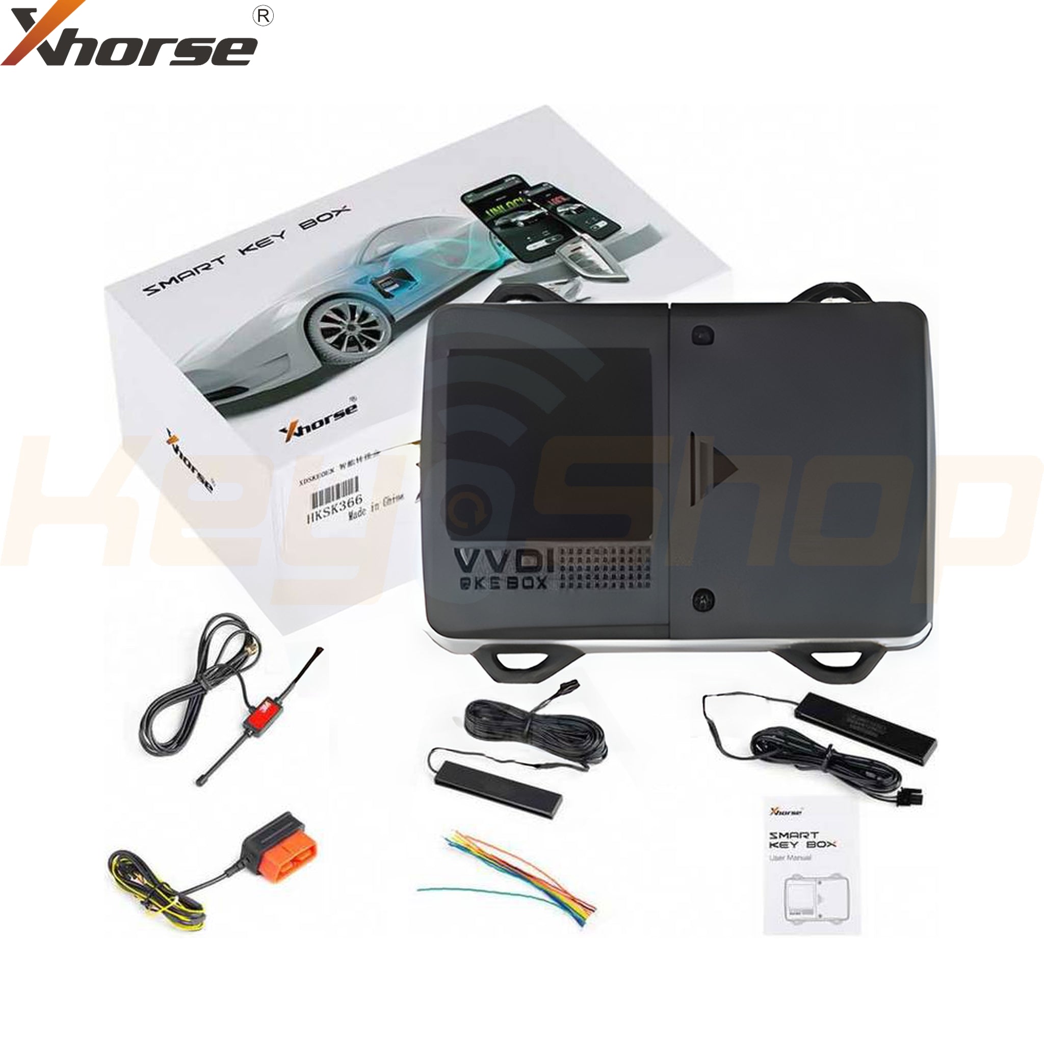 Xhorse Smart Key Box: פתיחת לדתות אוטומטית לרכב שלך (VVDI RKE Box)